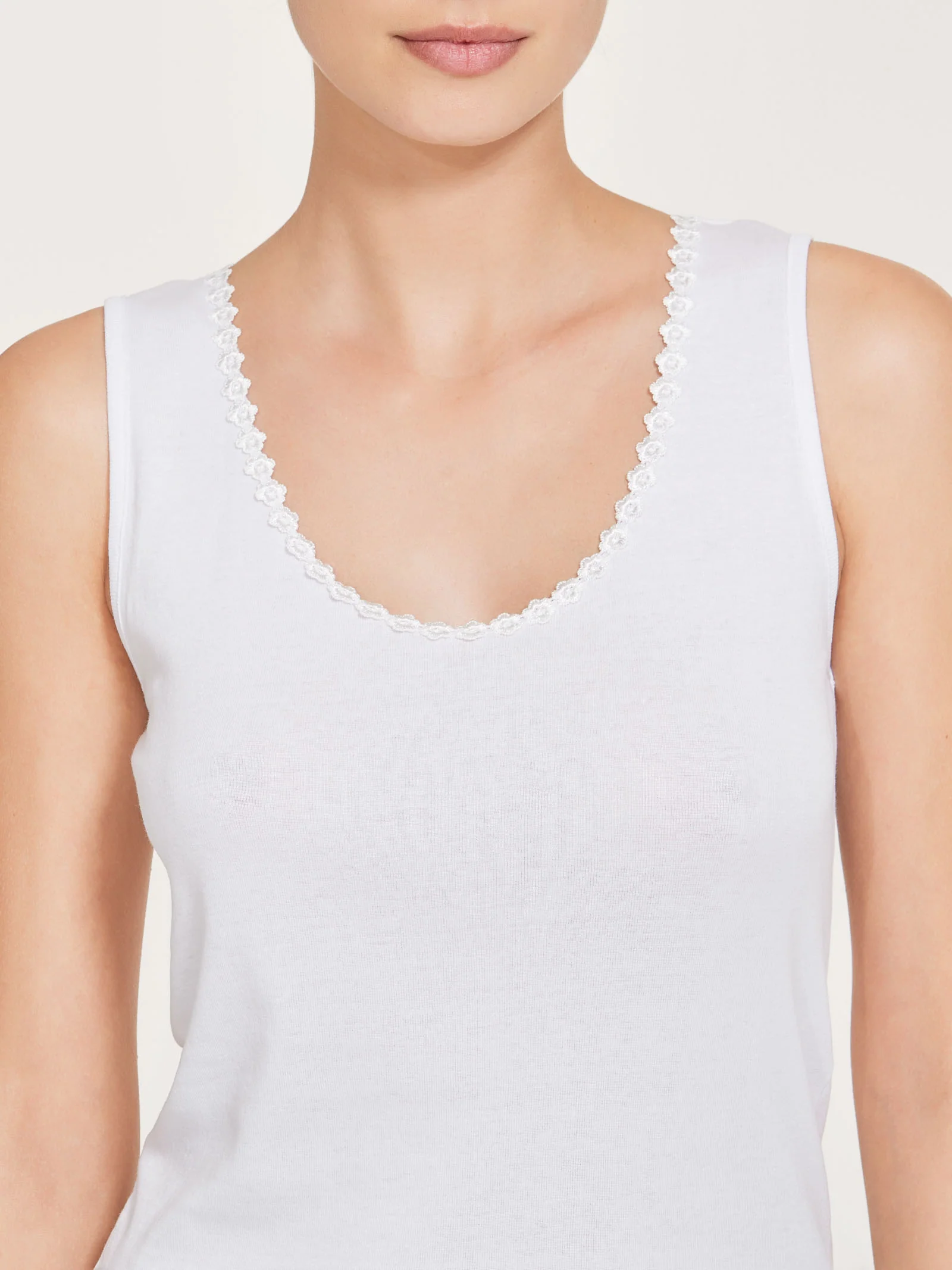 100% Cotone - Canottiera in cotone - Nero - Image 4