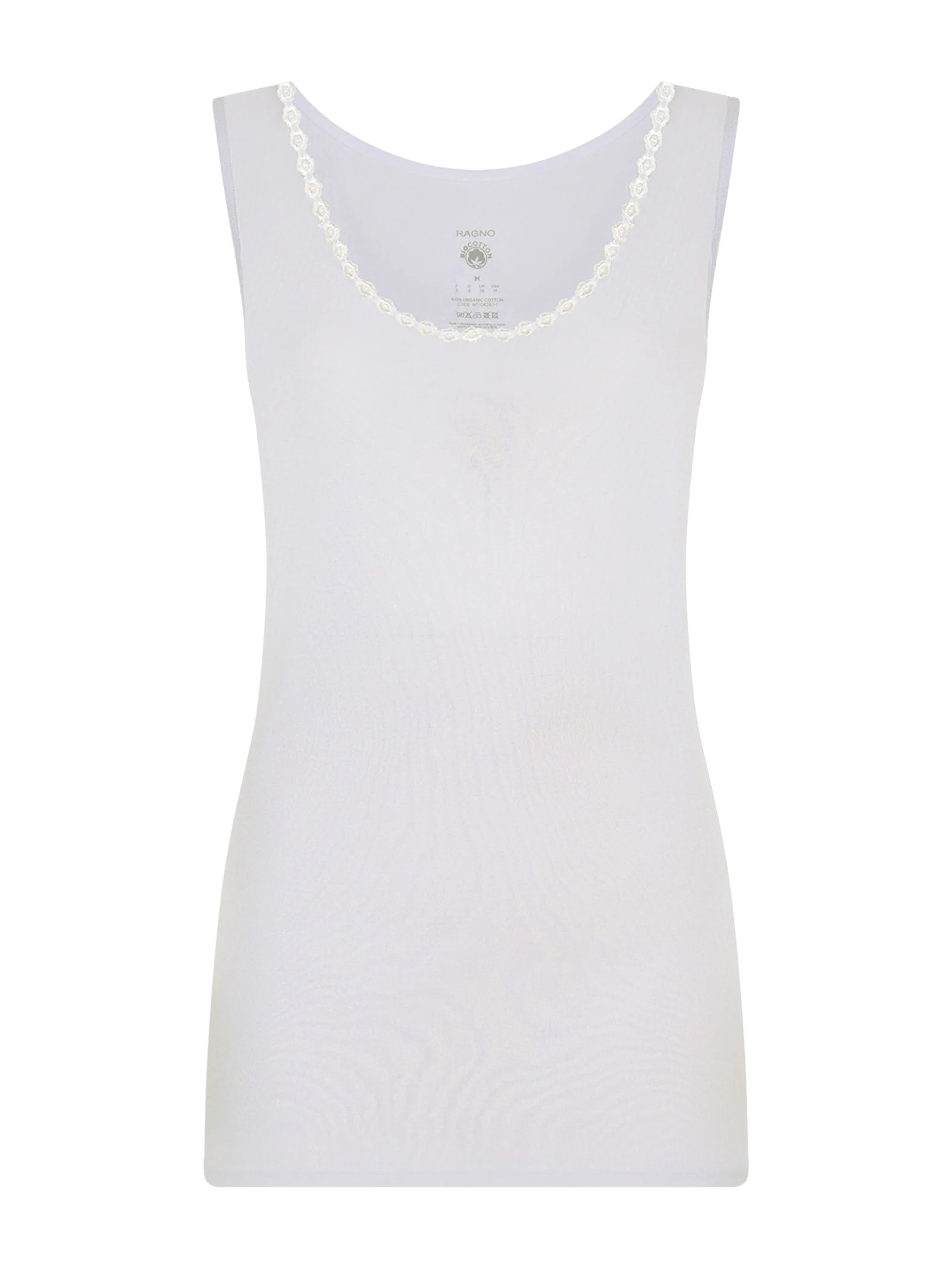 100% Cotone - Canottiera in cotone - White