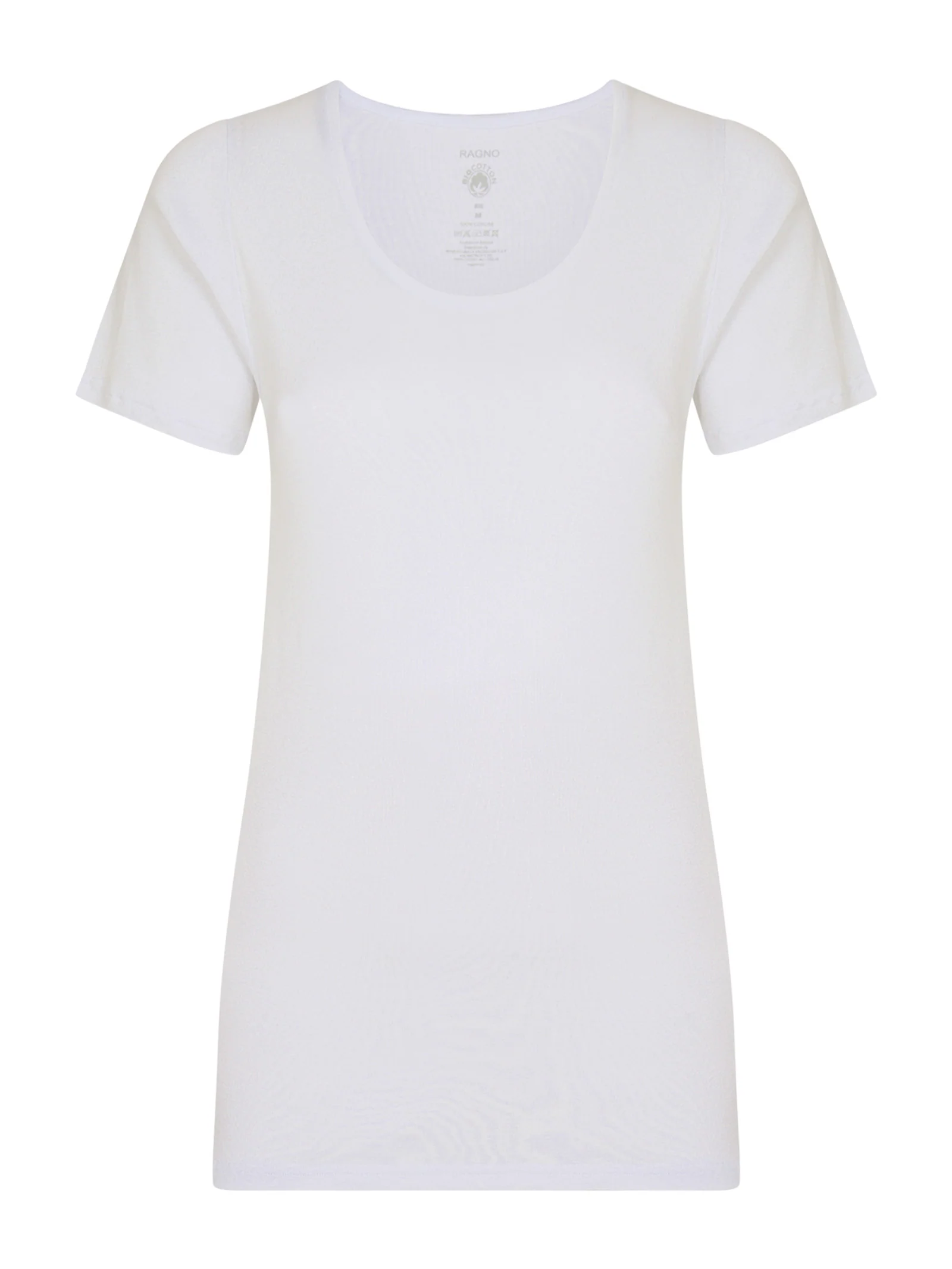 100% Cotone - Maglietta in cotone - White