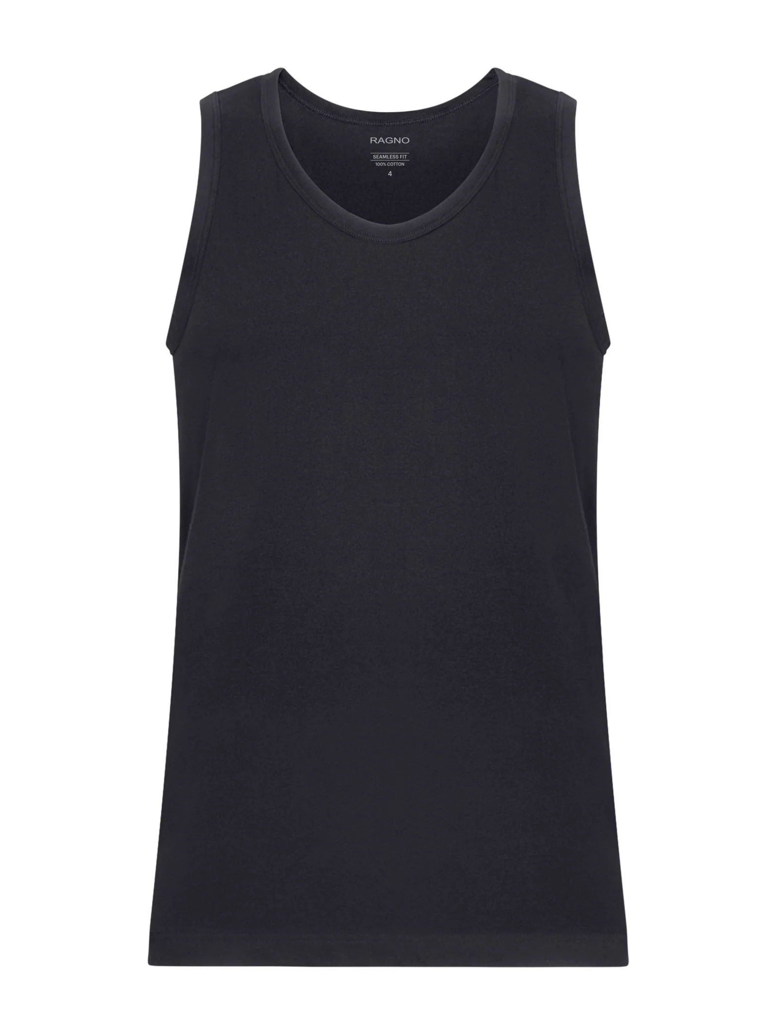 100% Cotton - Canottiera in cotone - Nero Bipack
