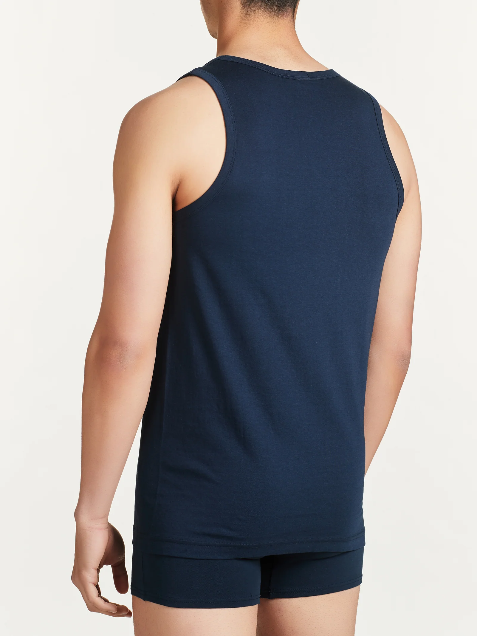 100% Cotton - Canottiera in cotone - Bleu Bipack - Image 4