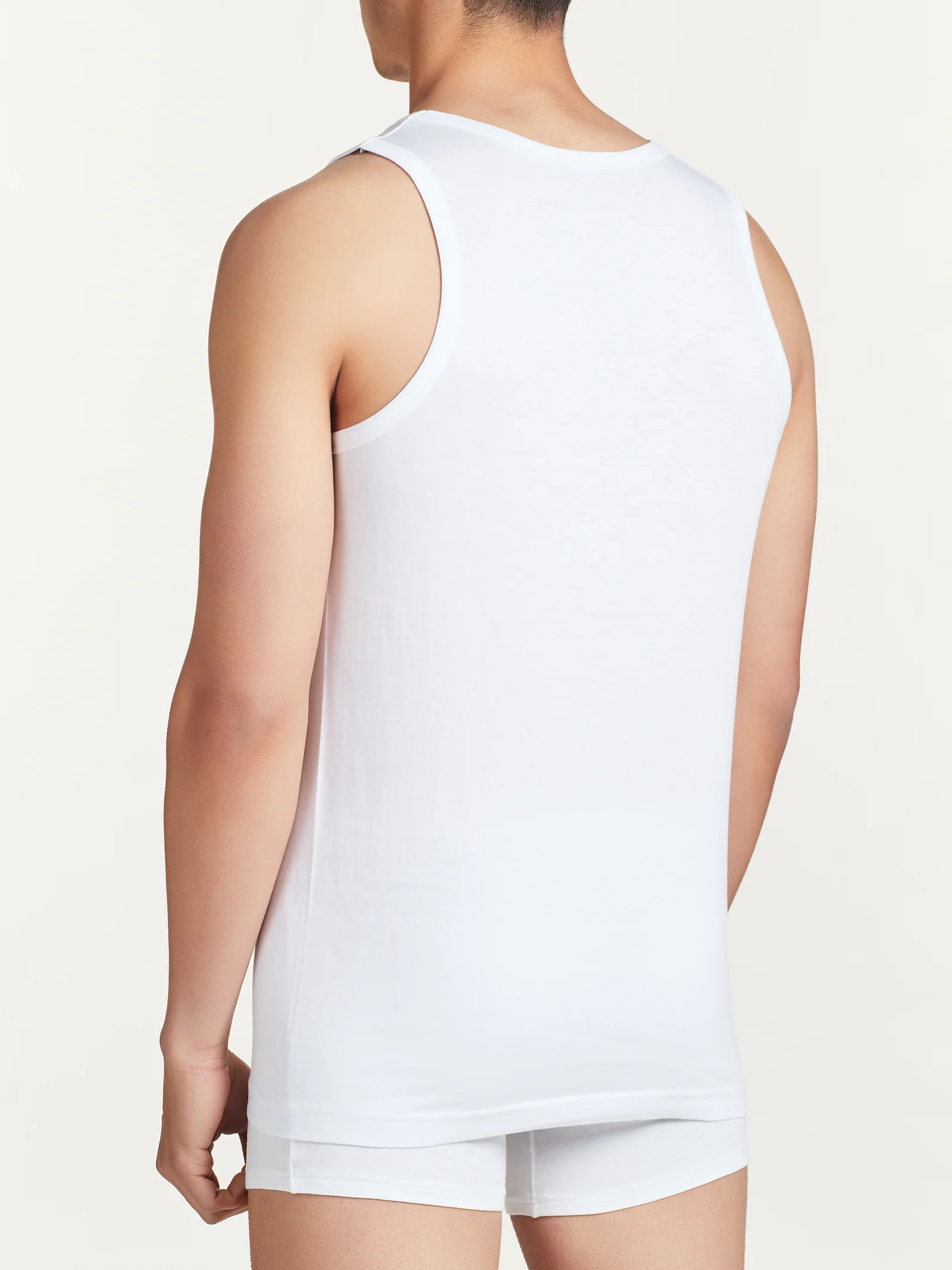 100% Cotton - Canottiera in cotone  - Argento Bipack - Image 4