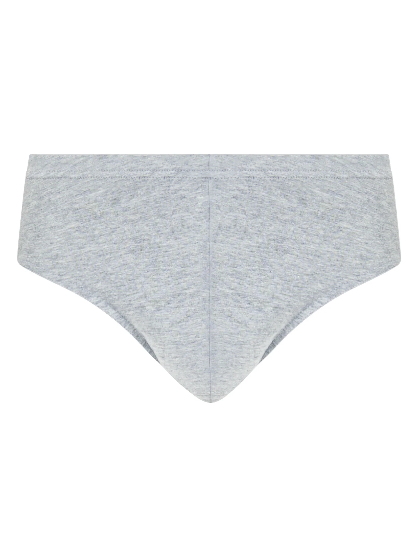 90-10 - Slip midi in cotone e viscosa - Argento Bipack