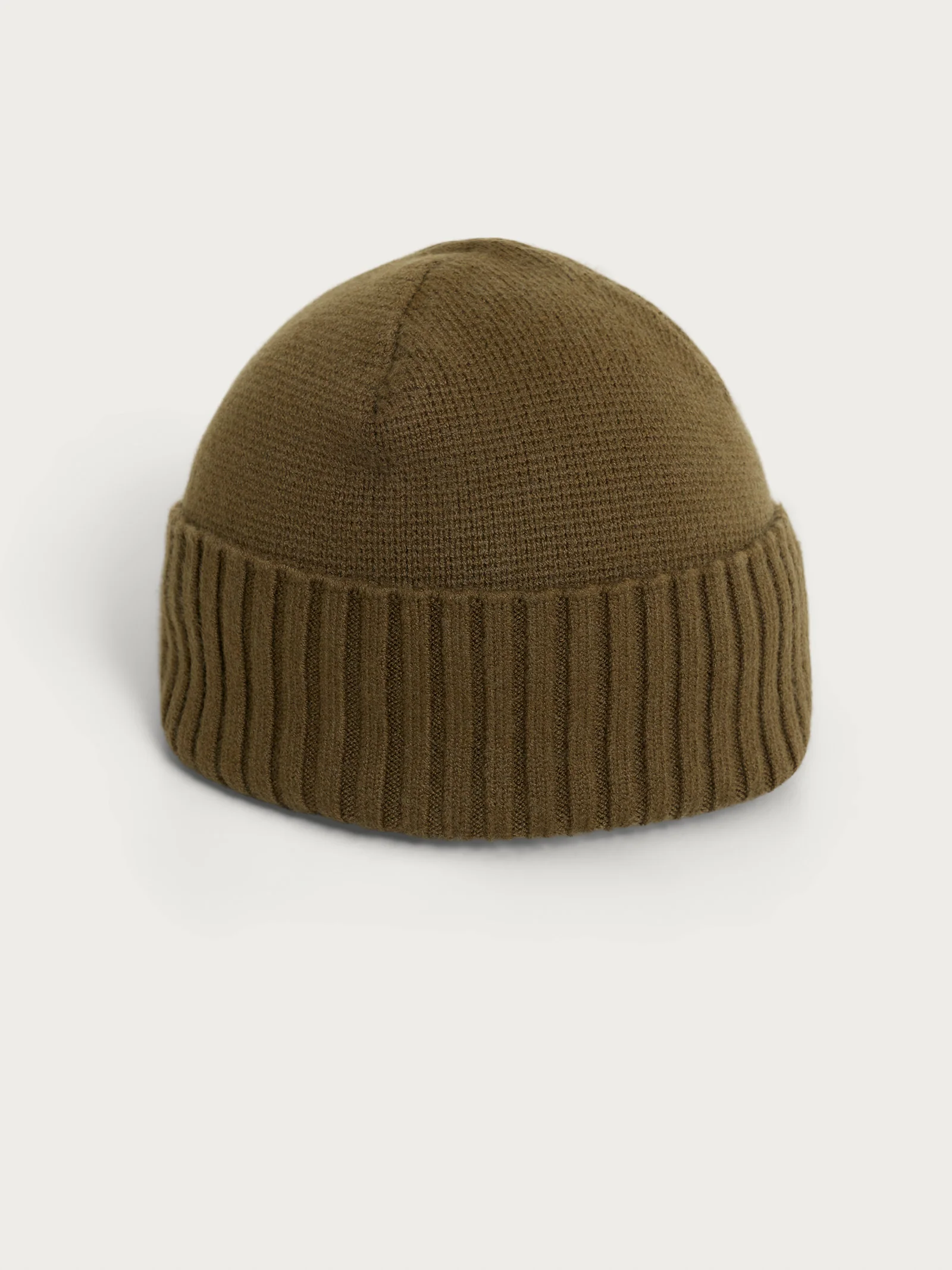 Berretto Unisex Jacquard in Super Soft - Dark Olive