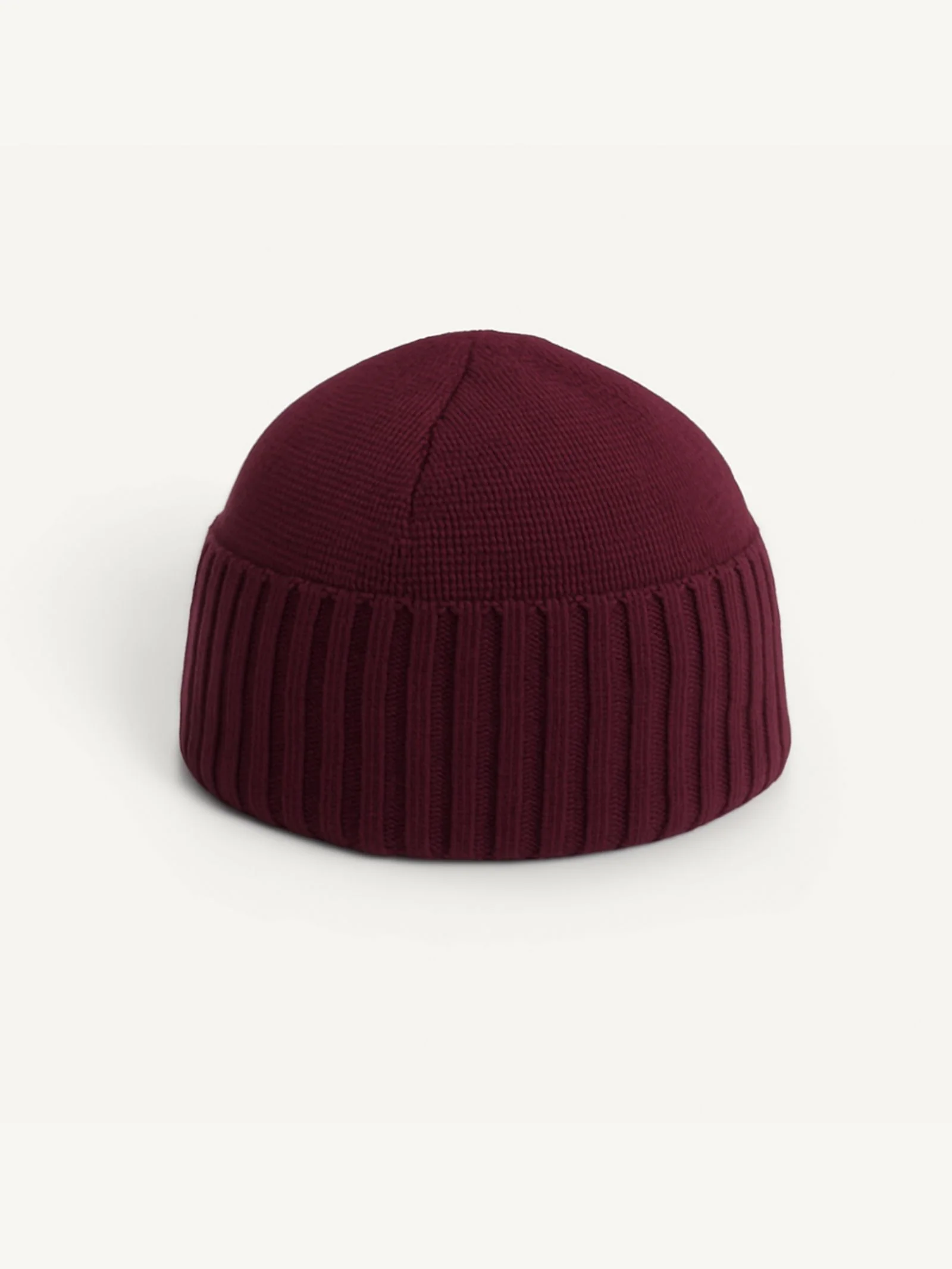 Berretto Unisex Jacquard in Super Soft - Fig