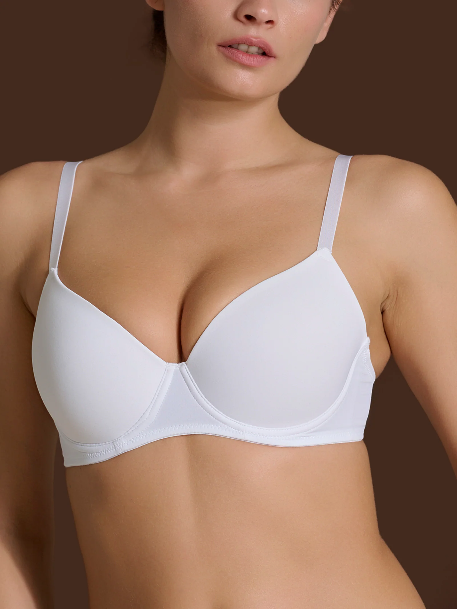 beYOUtiful - Reggiseno balconette imbottito in Microfibra Compact - B.co Bipack
