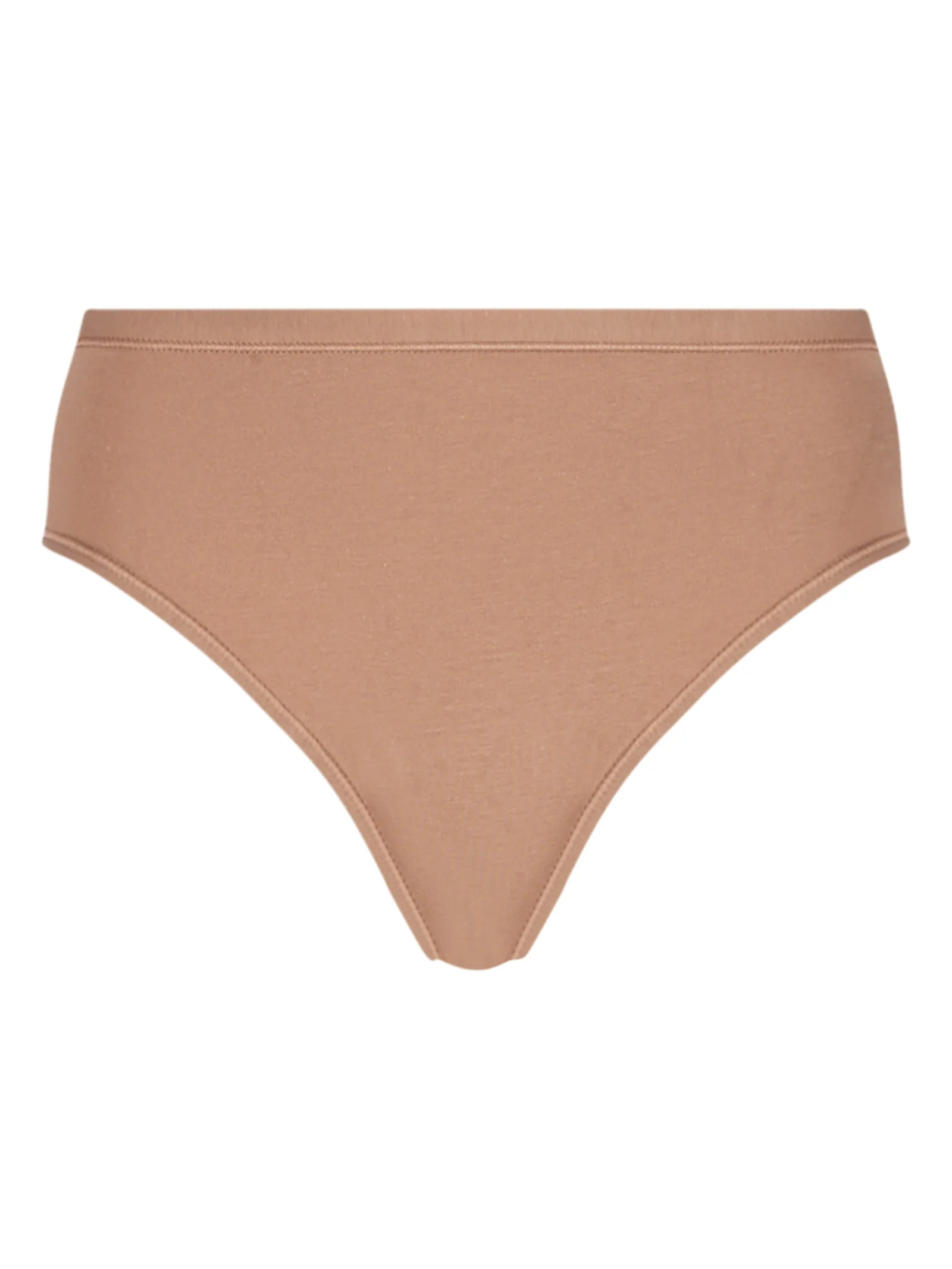 beYOUtiful - Slip alto in cotone elasticizzato extra fine - Nougat Bipack