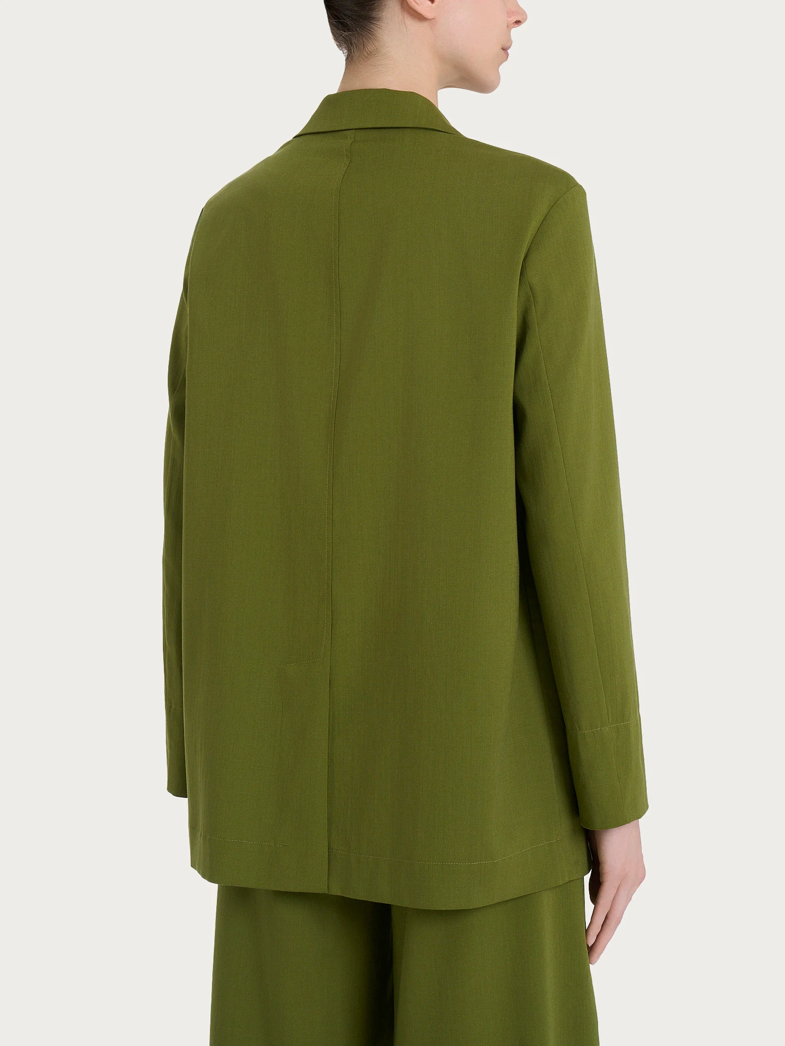 Blazer destrutturato in Super Natural - Sphagnum - Image 2