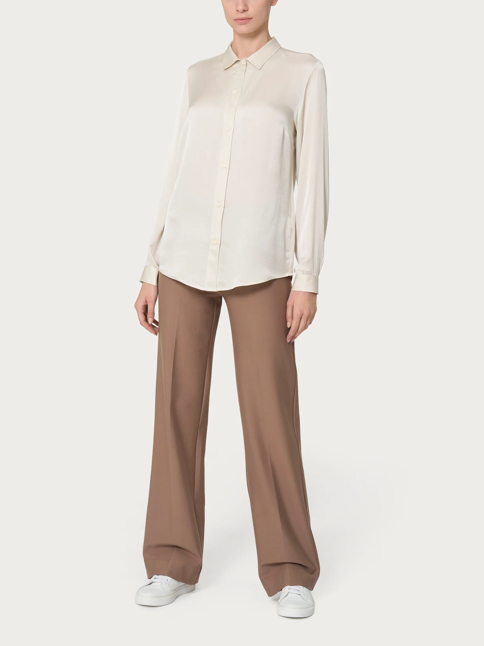 Camicia in EcoSeta - Orchid Petal - Image 3