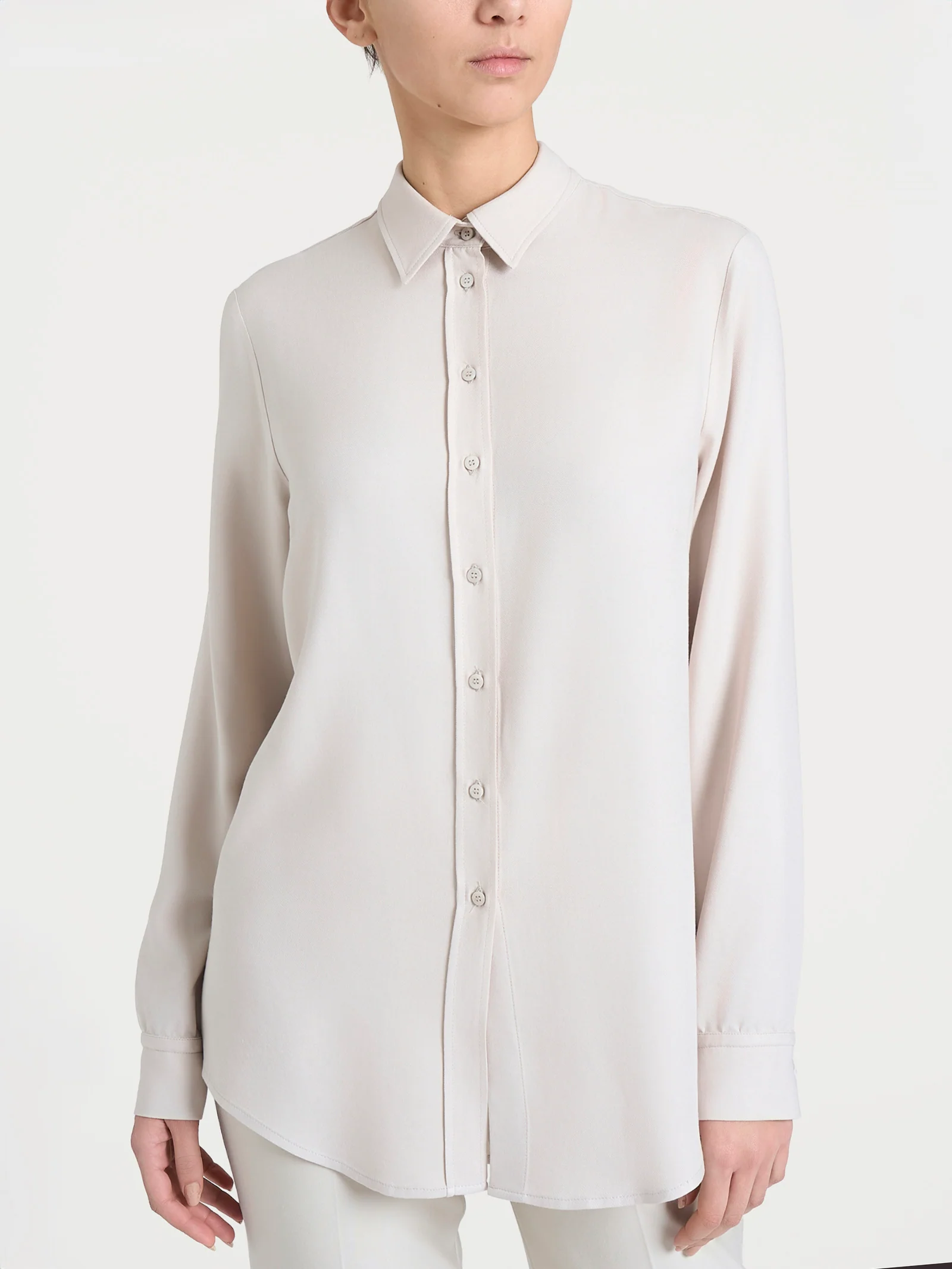 Camicia in Winter EcoSeta - Champignon