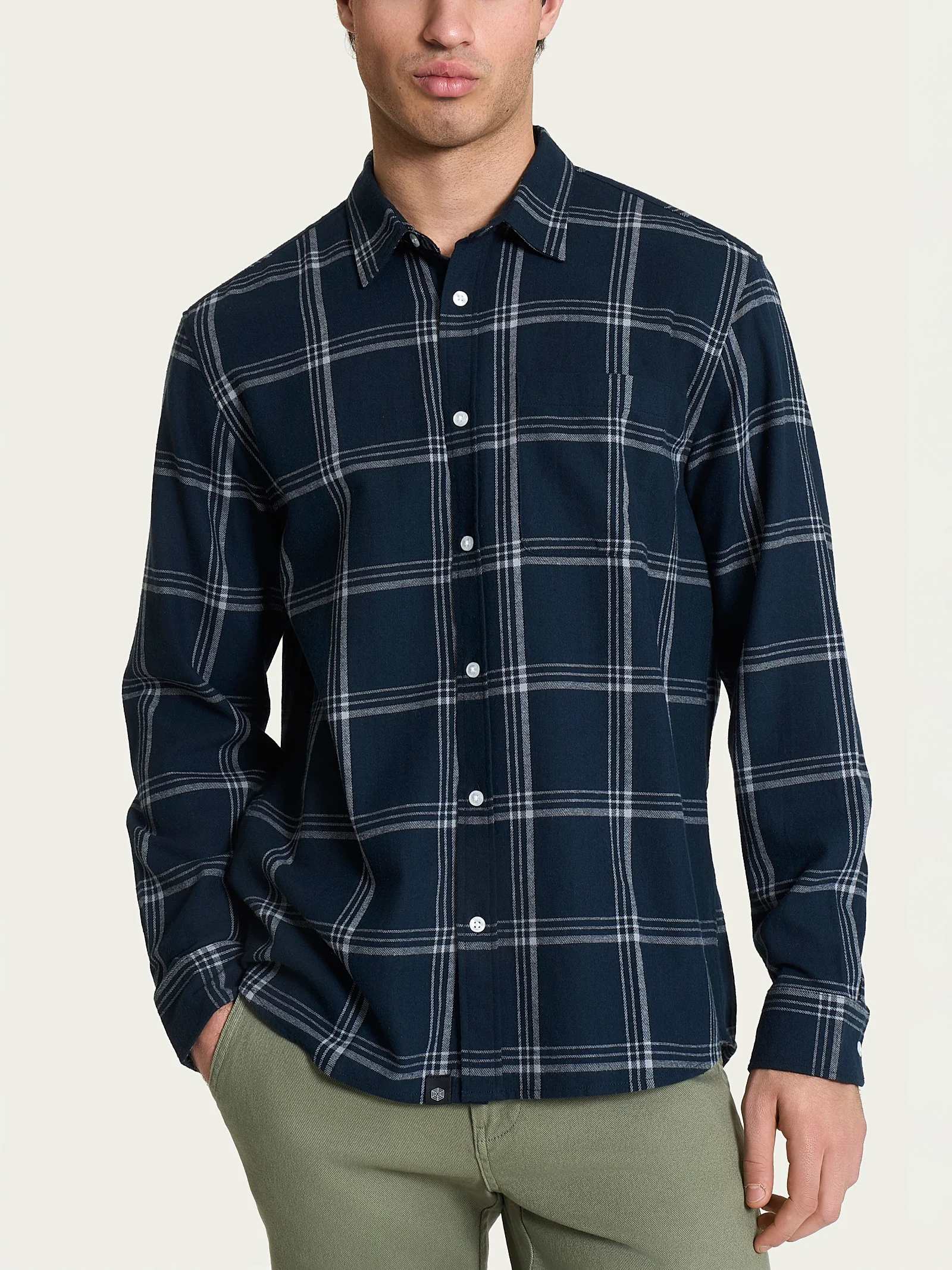 Camicia tartan in Cotton Flannel - Fant. Salute Check