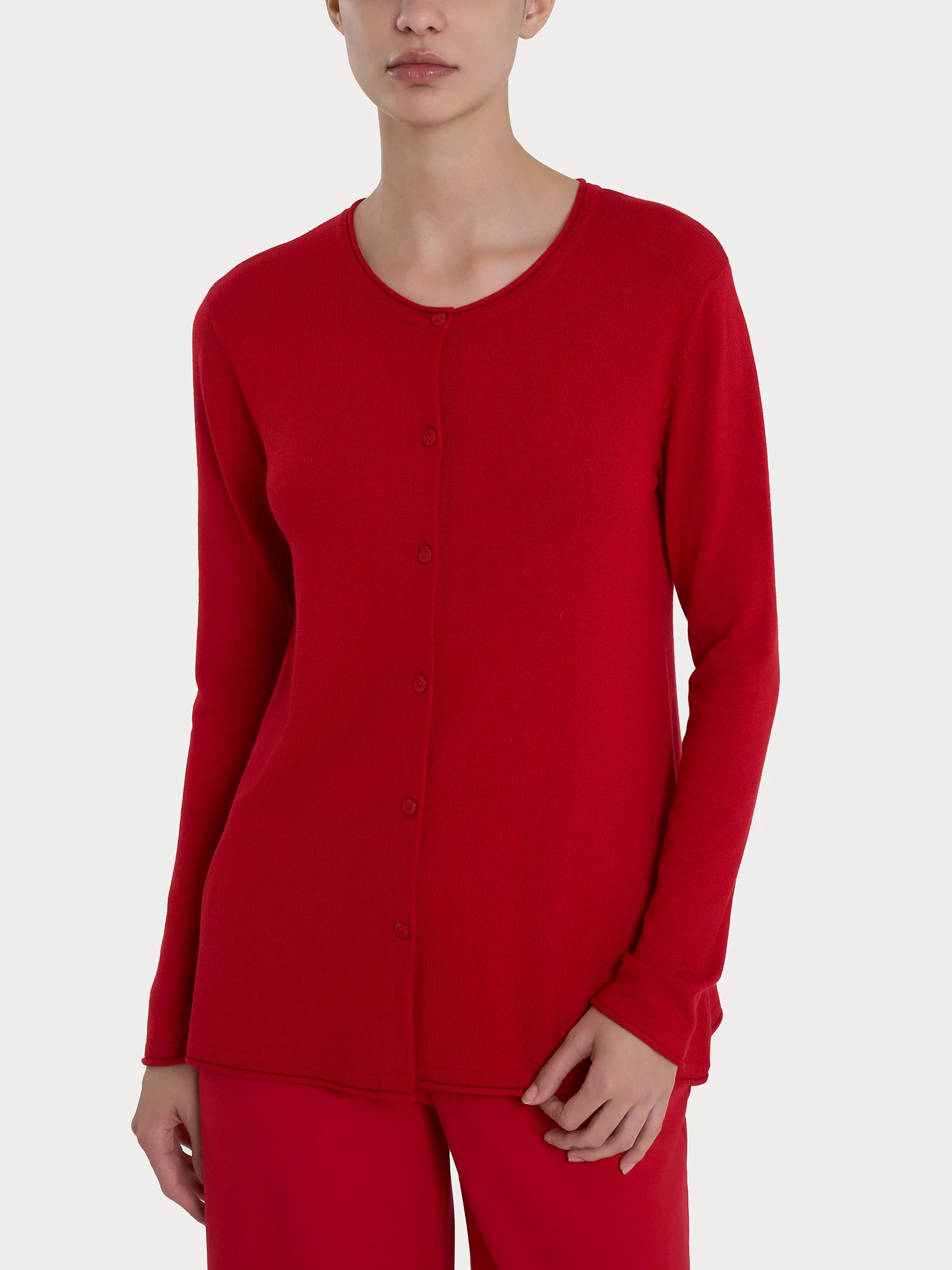 Cardigan aperto con bottoni in Summertime - Salsa