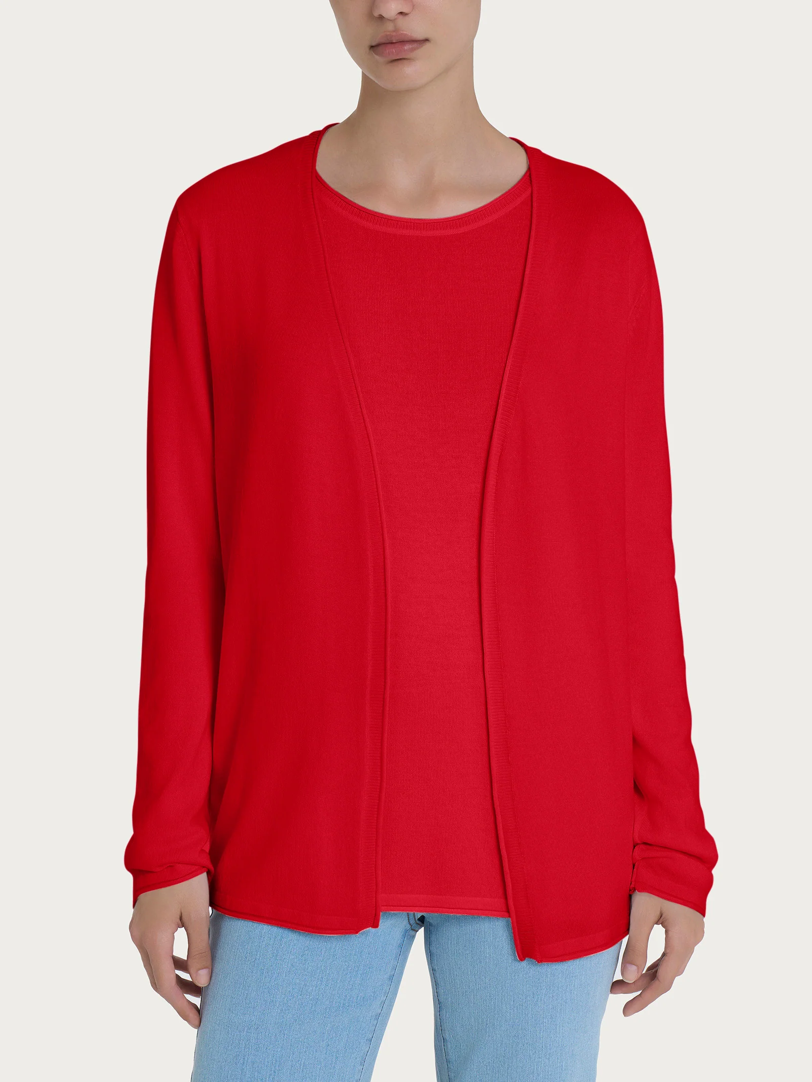 Cardigan aperto in Summertime - Salsa