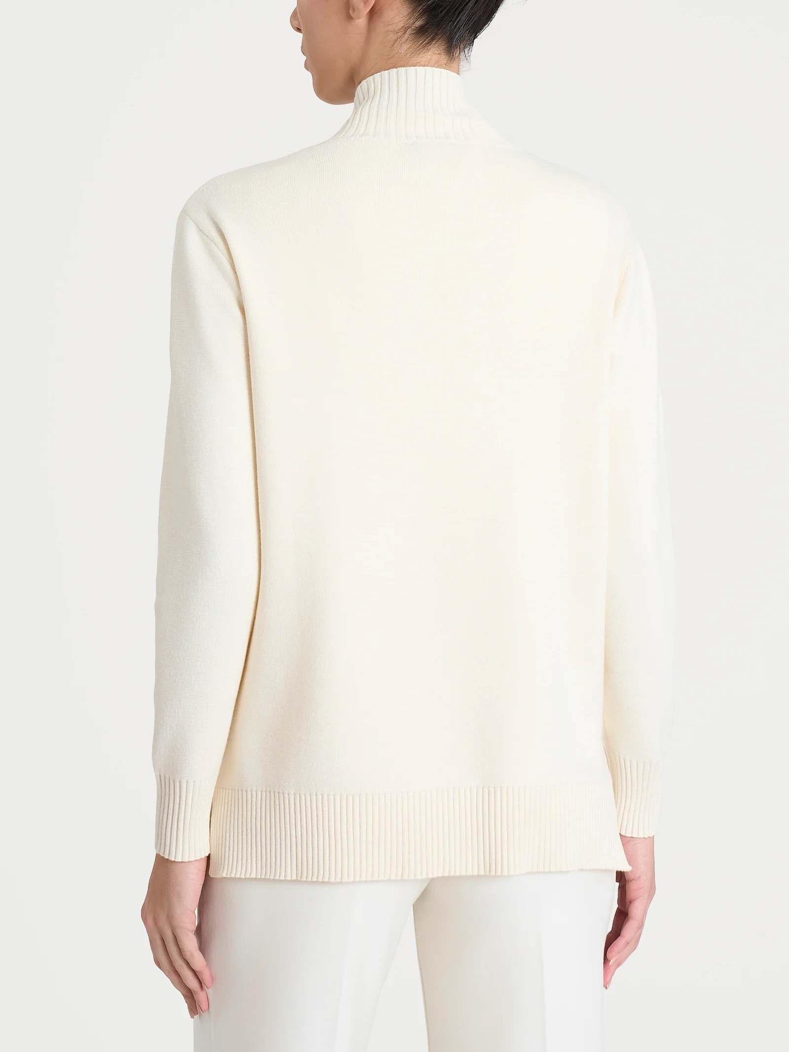 Cardigan aperto in Super Soft  - Avorio - Image 2