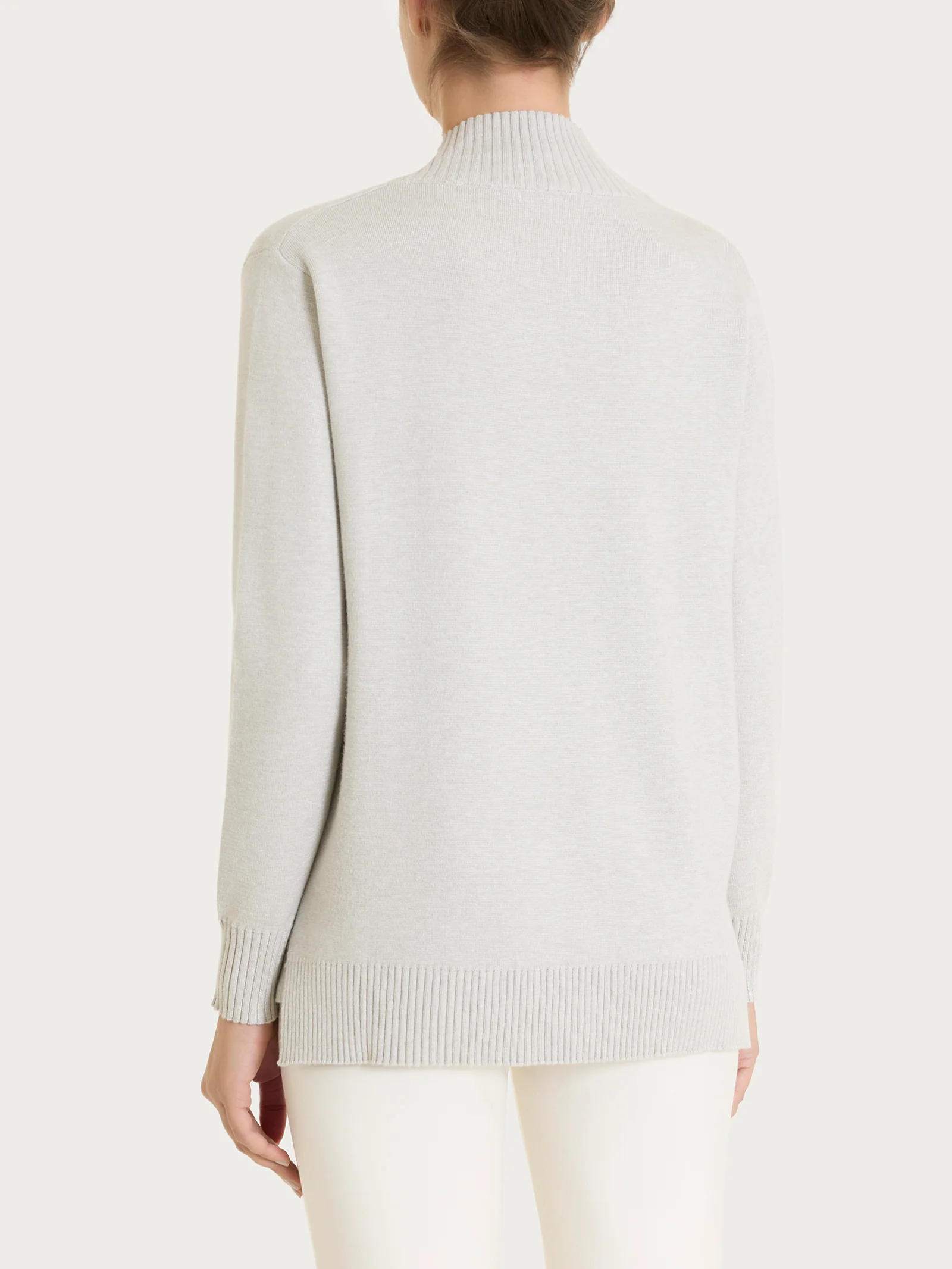 Cardigan aperto in Super Soft - CHAMPIGNON MEL. - Image 2