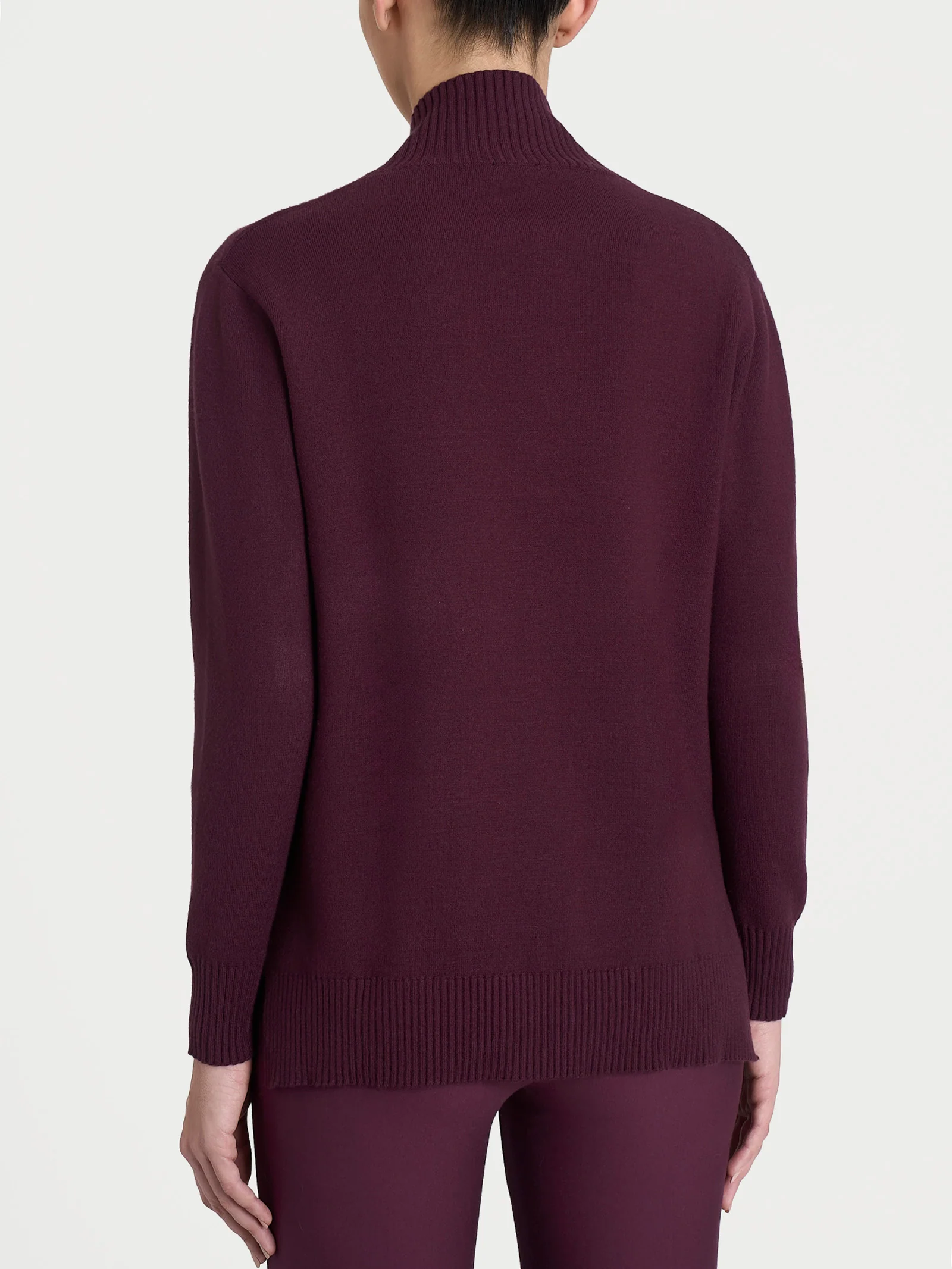 Cardigan aperto in Super Soft - Fig - Image 2