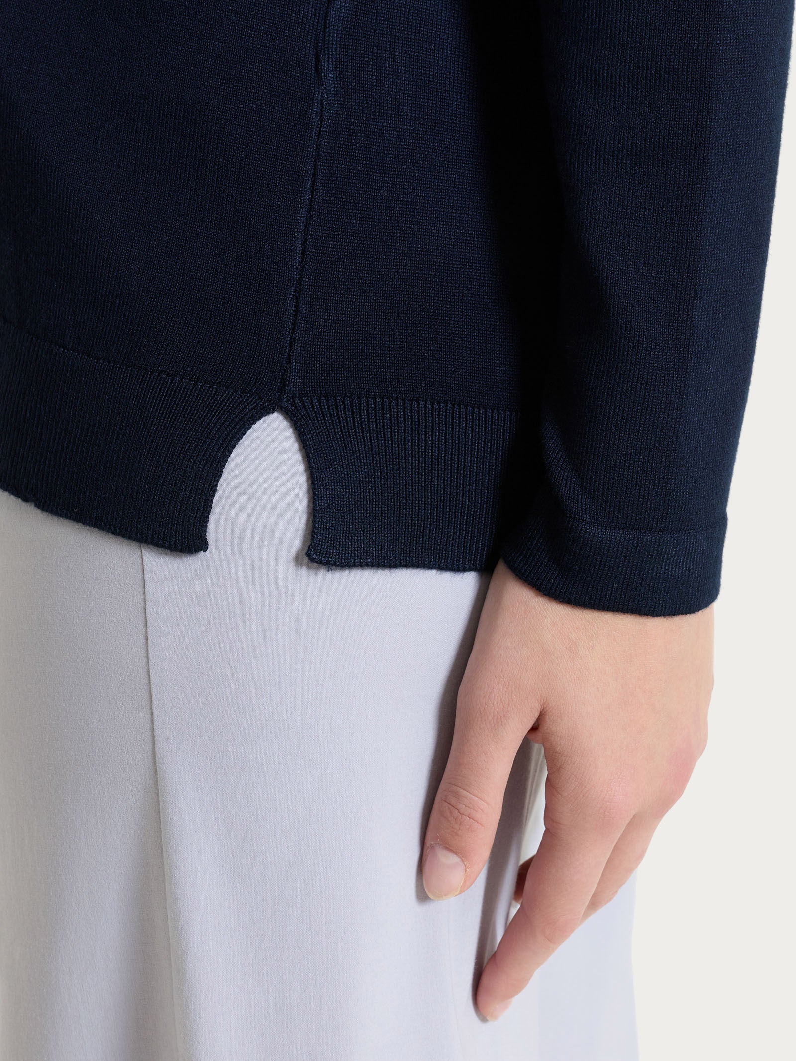 Cardigan con bottoni in Summertime - Bleu - Image 4
