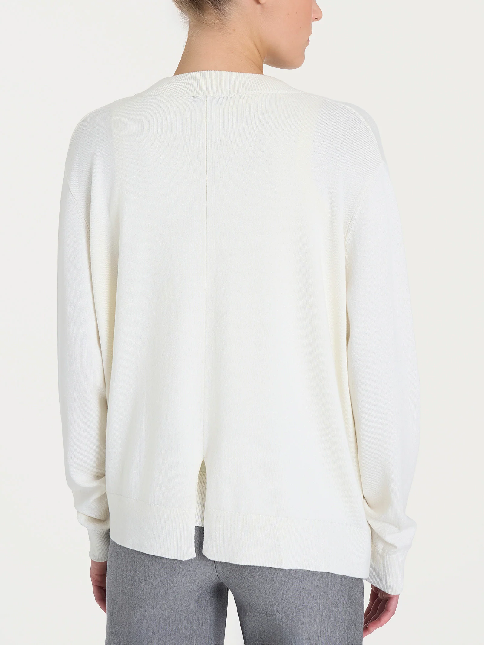 Cardigan corto Four Seasons - Avorio - Image 2