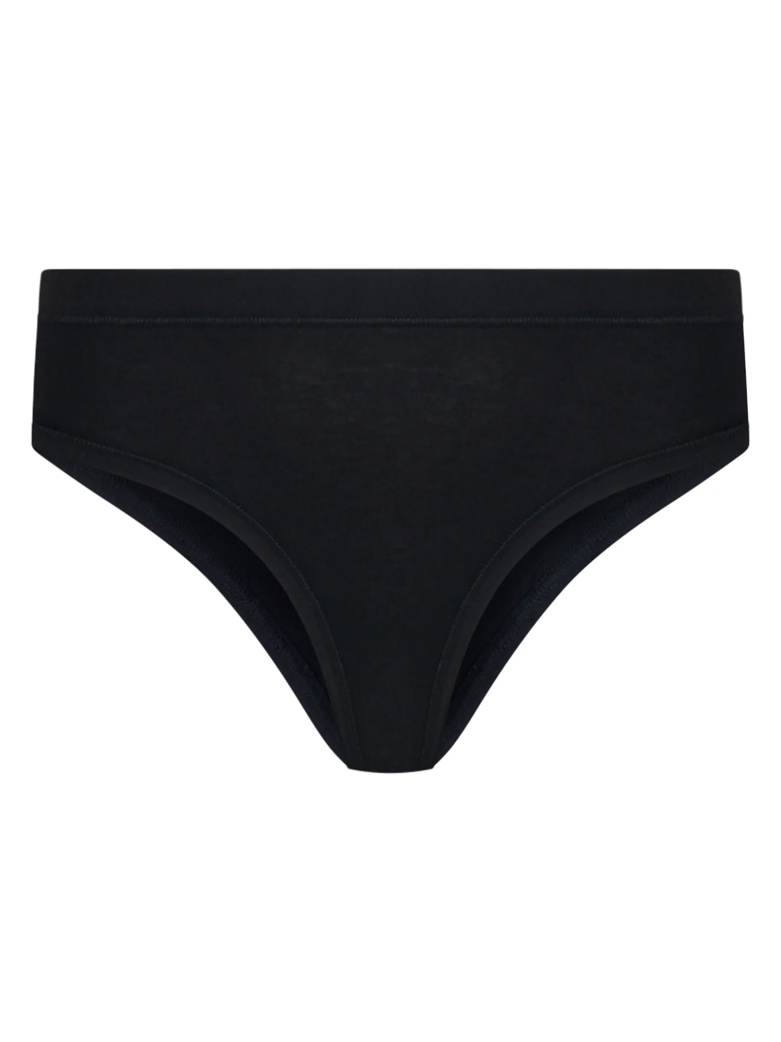 Comfort - Slip in cotone elasticizzato - Nero Bipack
