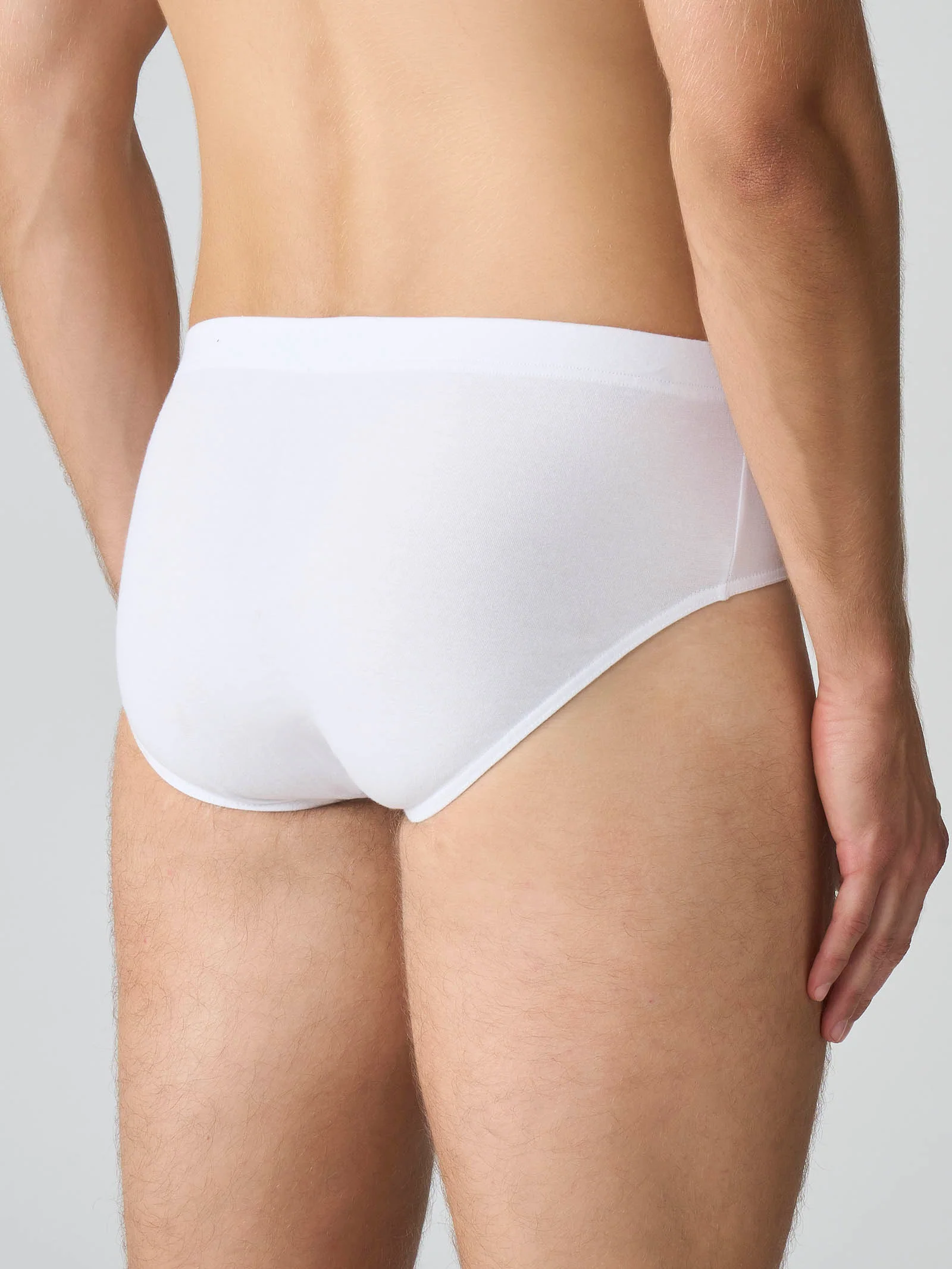Compact - Slip midi in cotone elasticizzato - Nero Tripack - Image 3