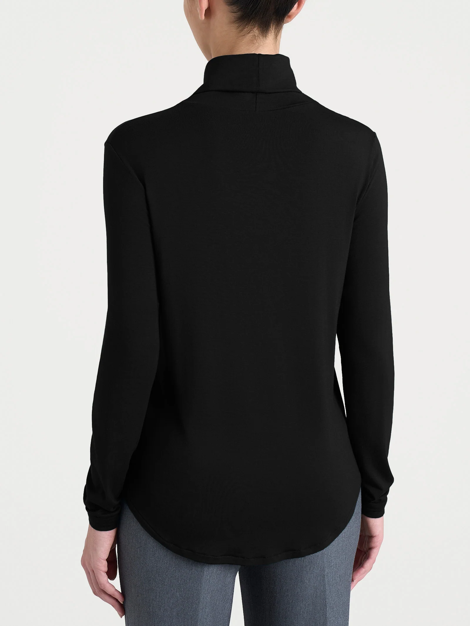 Dolcevita in Eco Viscosa - Nero - Image 2
