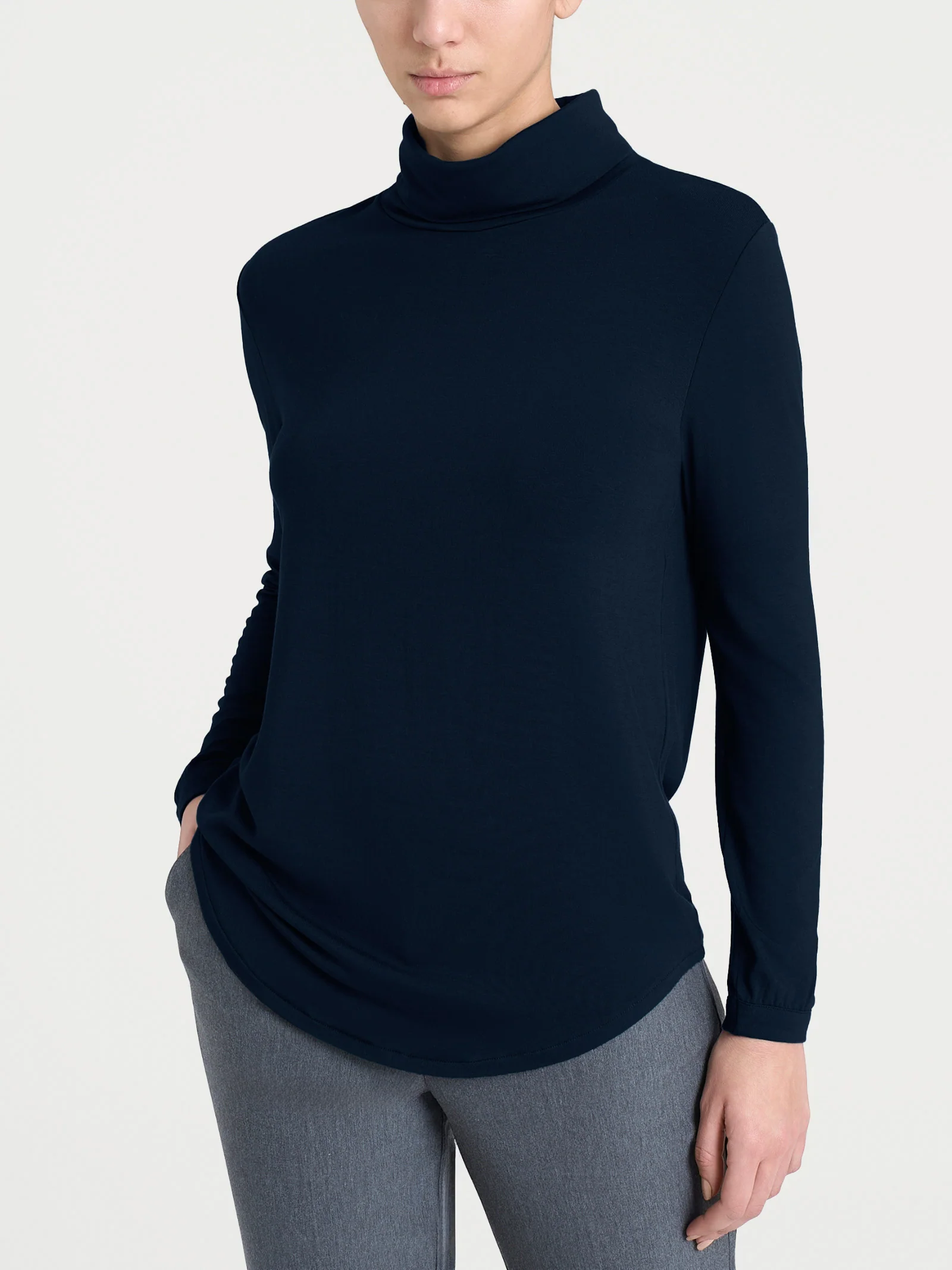 Dolcevita in Eco Viscosa - Bleu