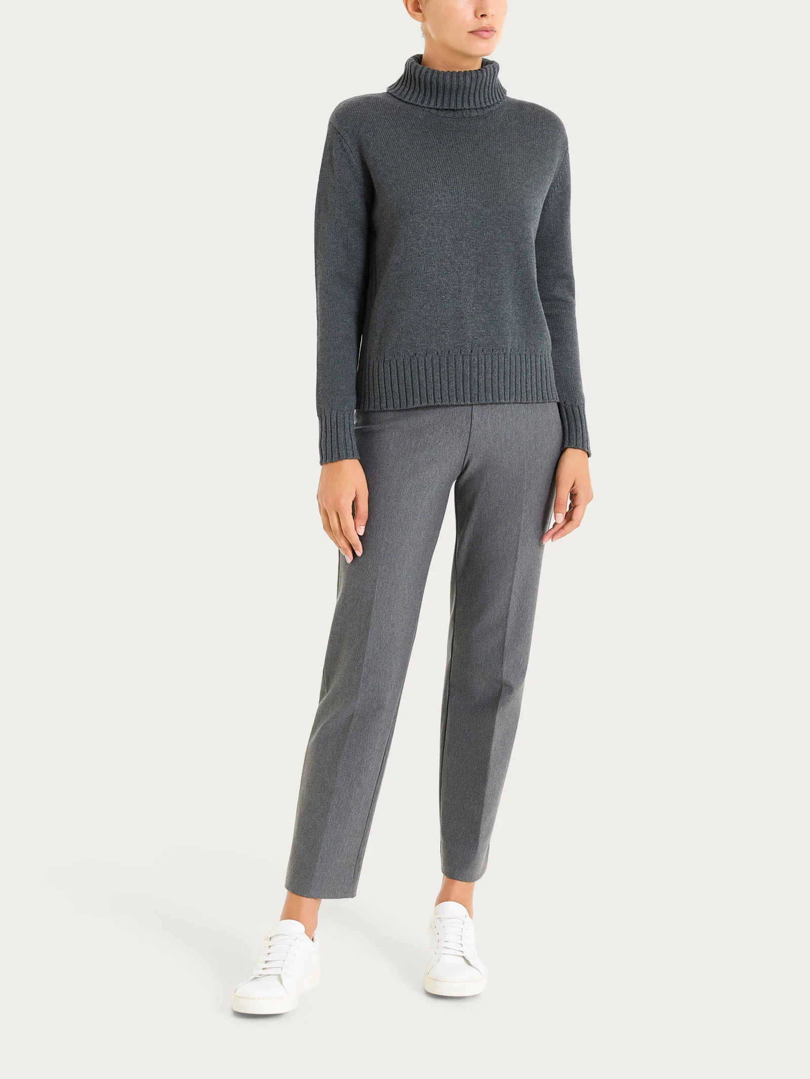 Dolcevita in filato Winter Cotton - Ardesia Mel. - Image 4