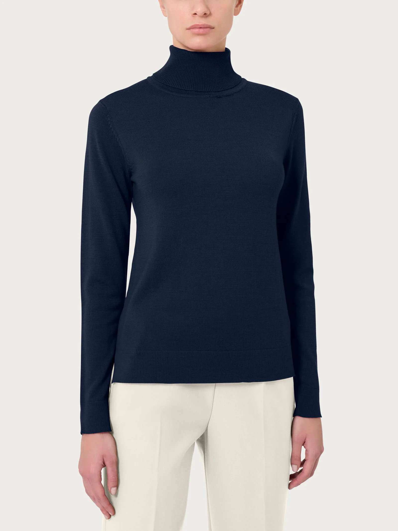 Dolcevita in Merino Soft - Bleu