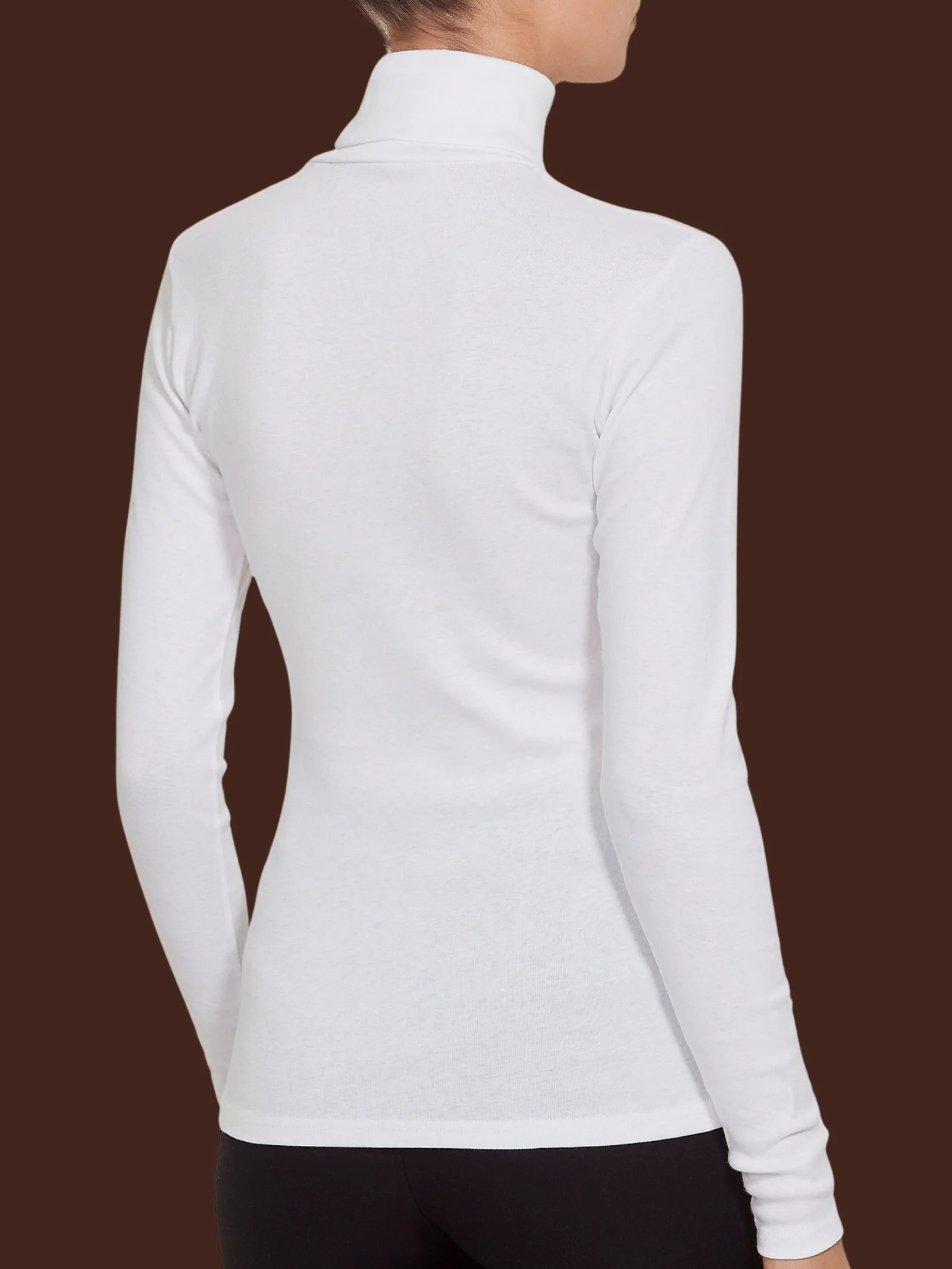 Dolcevita in Thermo Cotton - Bianco - Image 2