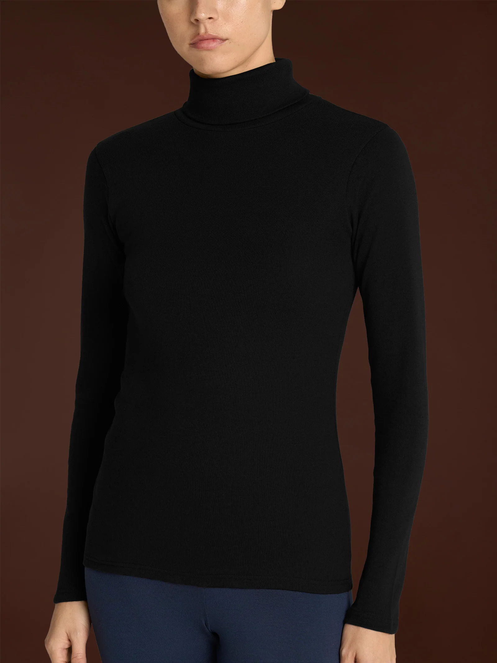 Dolcevita in Thermo Cotton - Nero