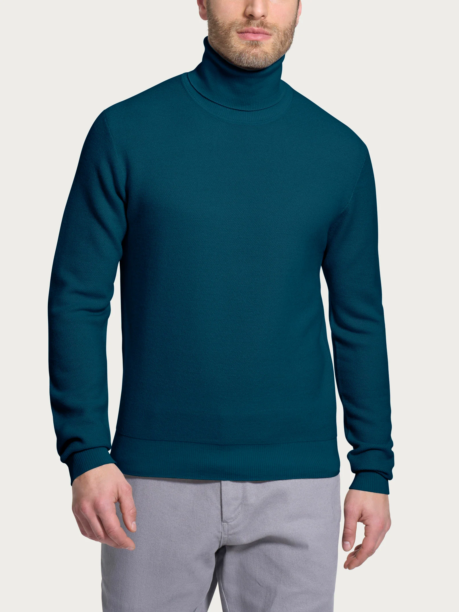 Dolcevita Punto Links in Merino Soft - Reflecting Pond