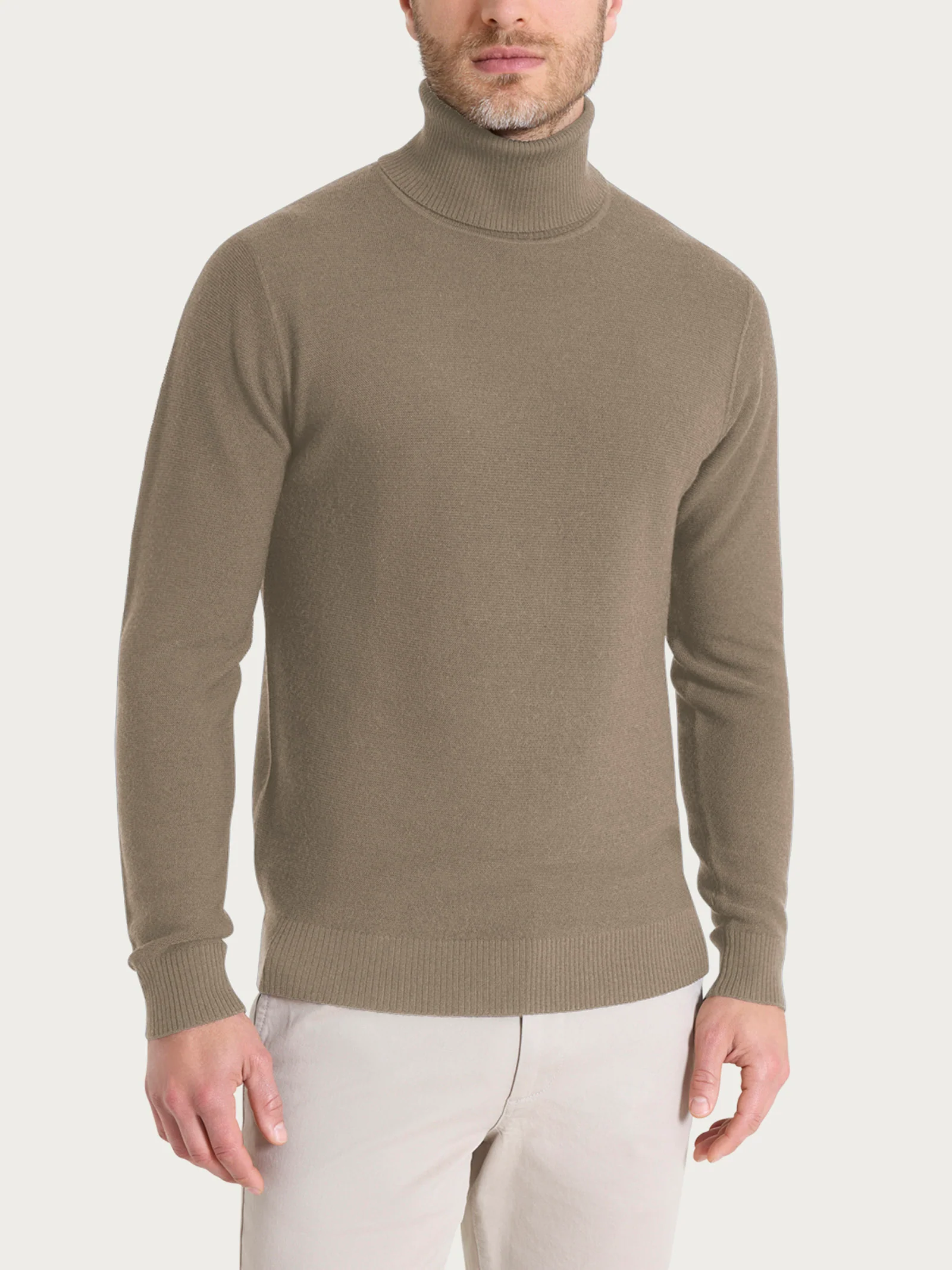 Dolcevita Punto Links in Merino Soft - Weathered Teak