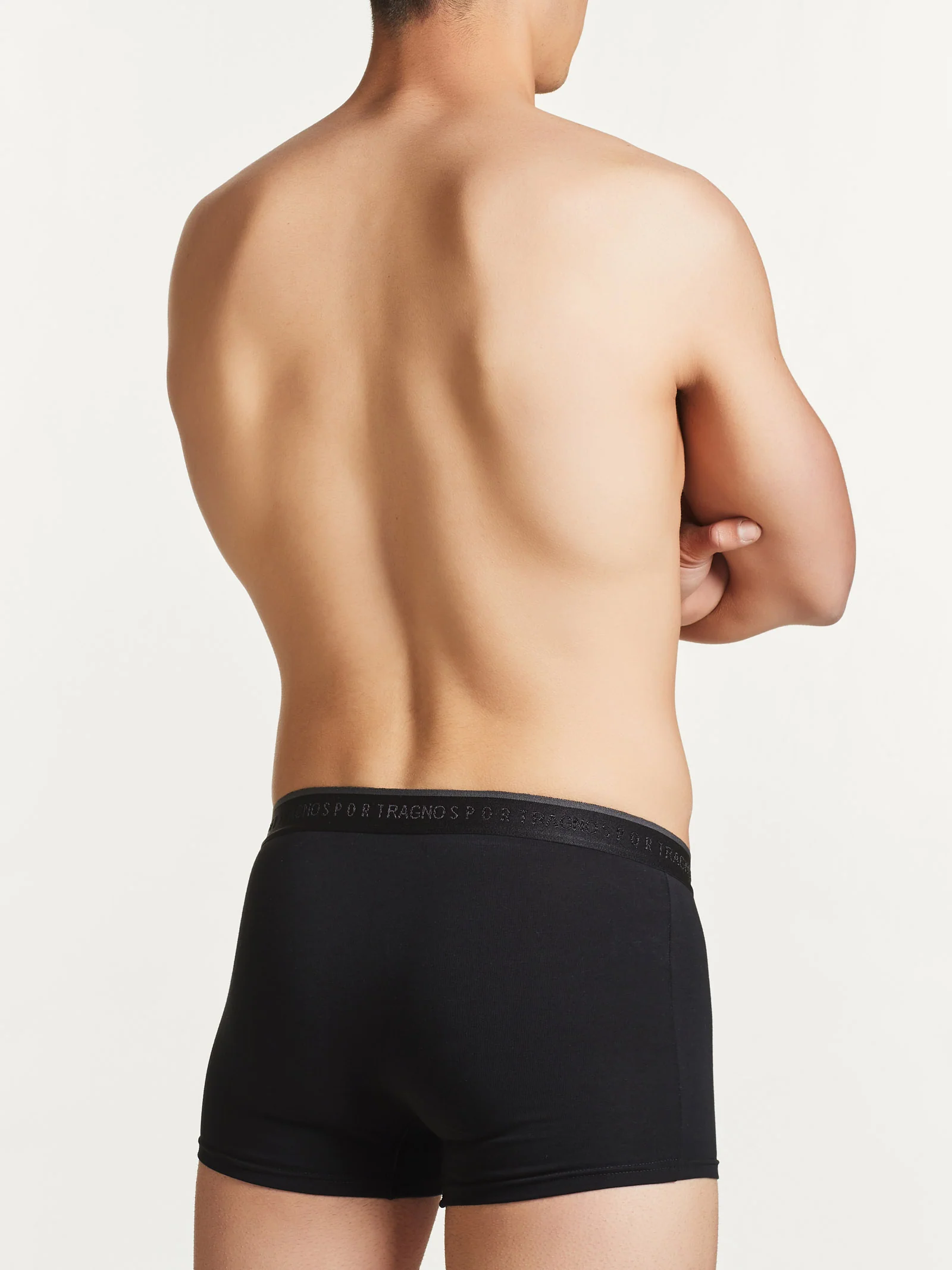 Dynamic - Parigamba in cotone elasticizzato - Nero Tripack - Image 3