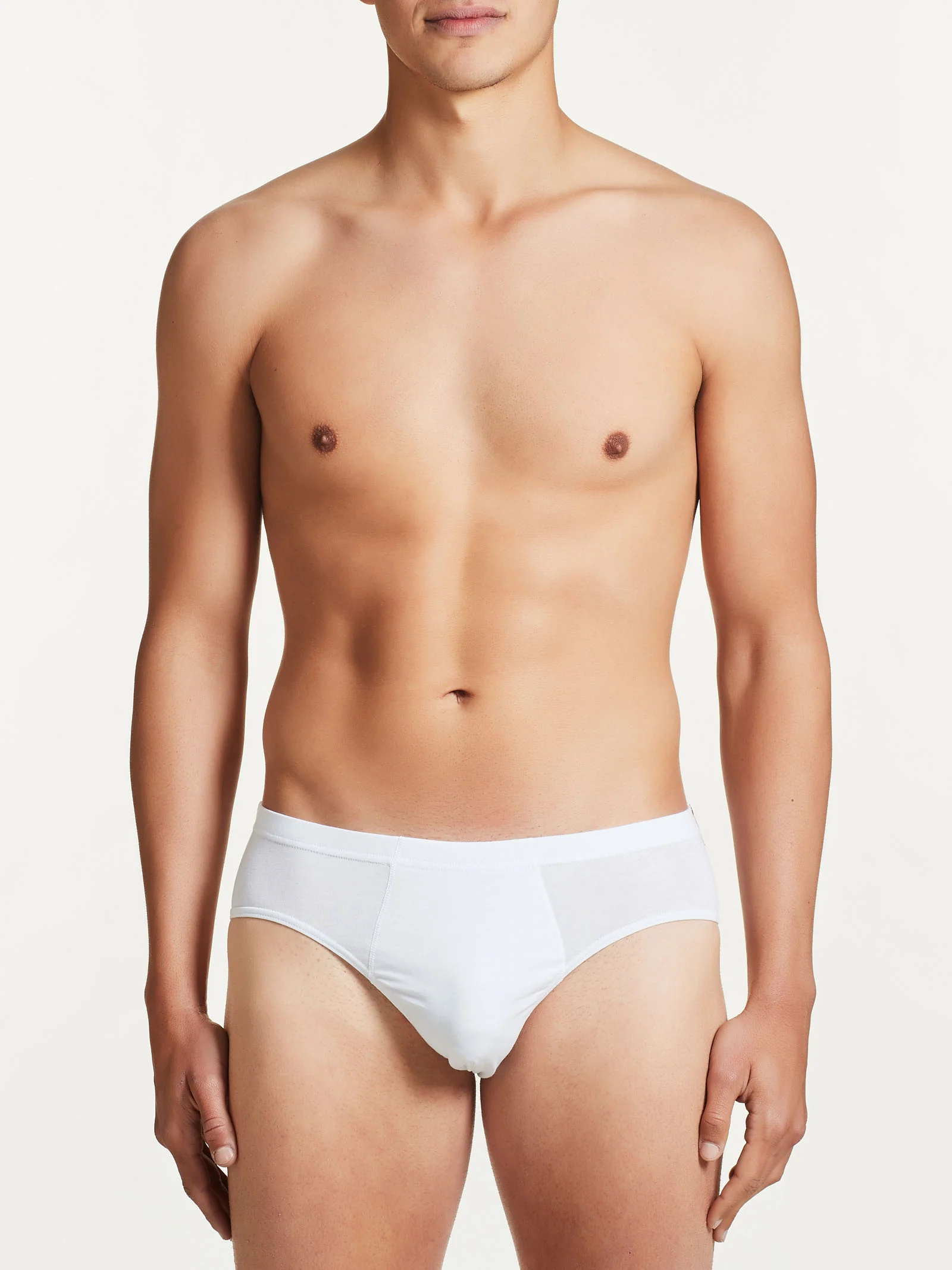 Dynamic - Slip Midi in cotone elasticizzato - Bleu Tripack - Image 2