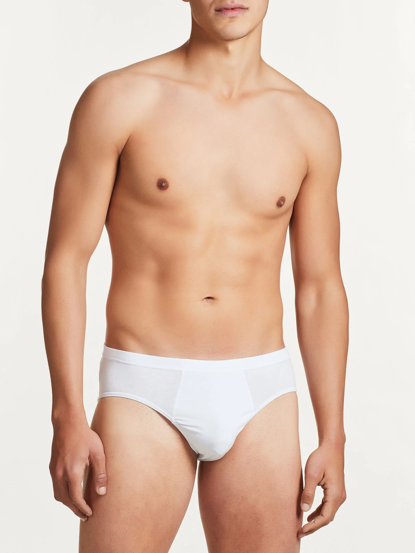Dynamic - Slip Midi in cotone elasticizzato - Bleu Tripack - Image 4