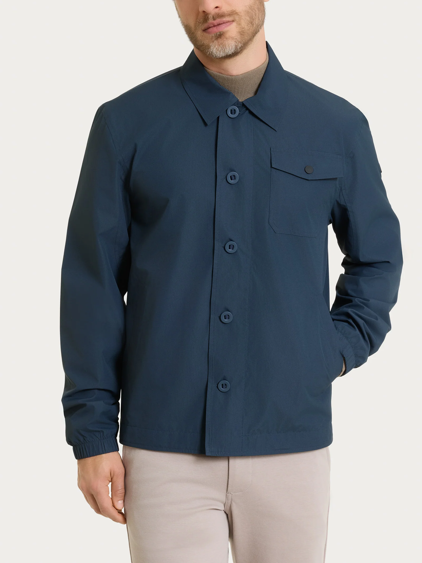 Giacca con bottoni in Shelter Outer - Outer Space