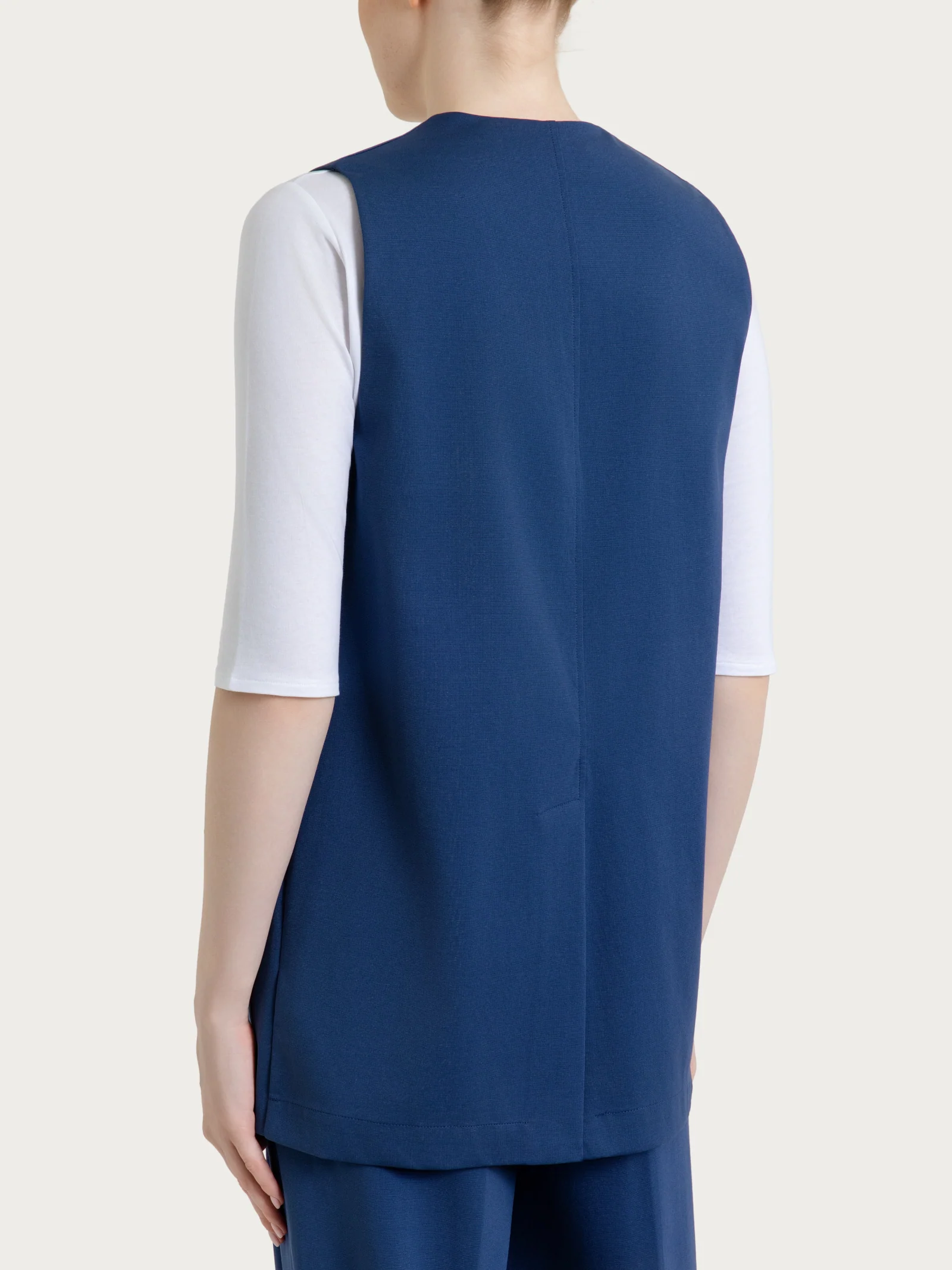 Gilet aperto in Compact Light - Oceana - Image 2