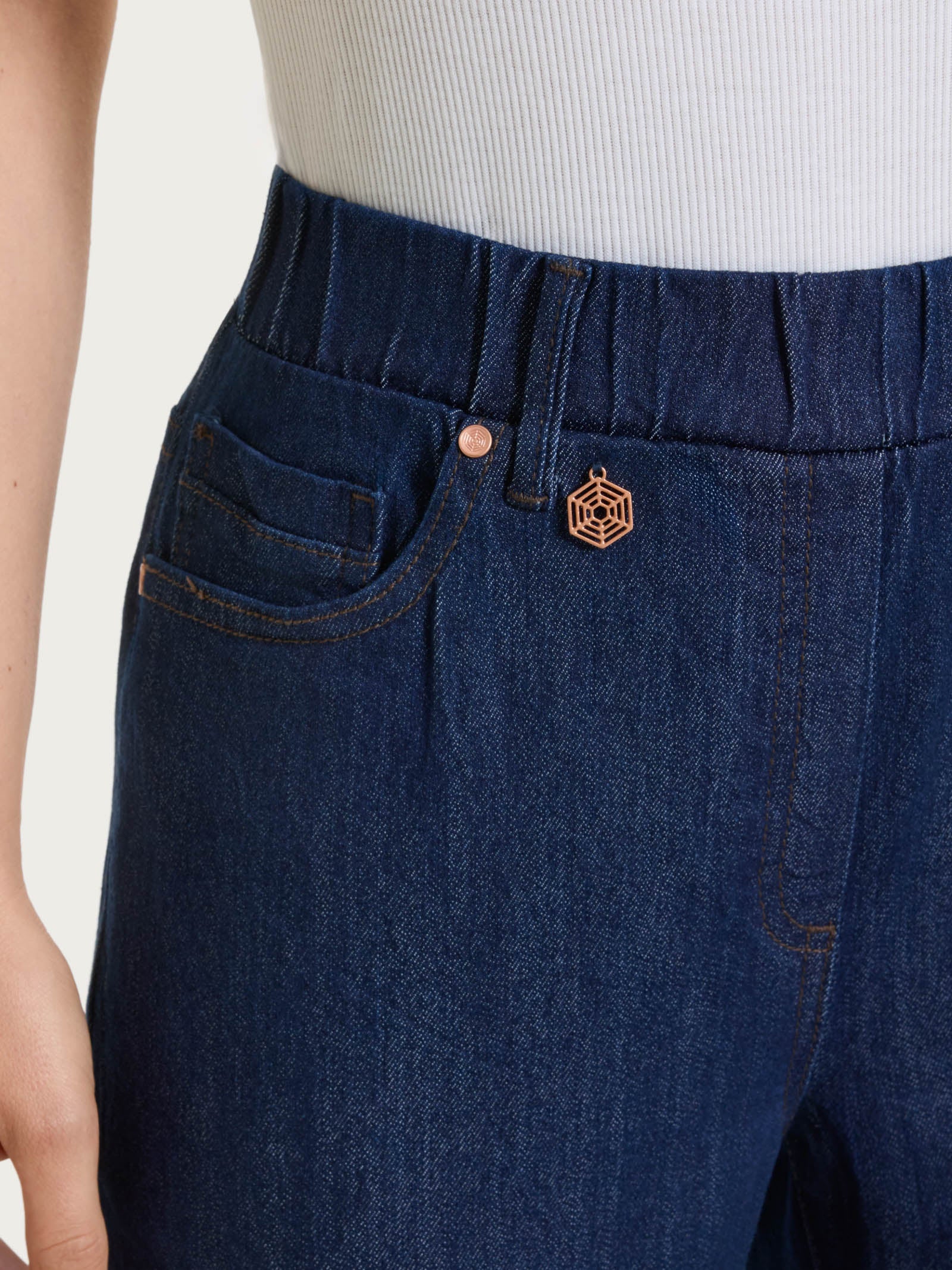 Jeans a gamba dritta in 4 Seasons Denim - Persia - Image 3
