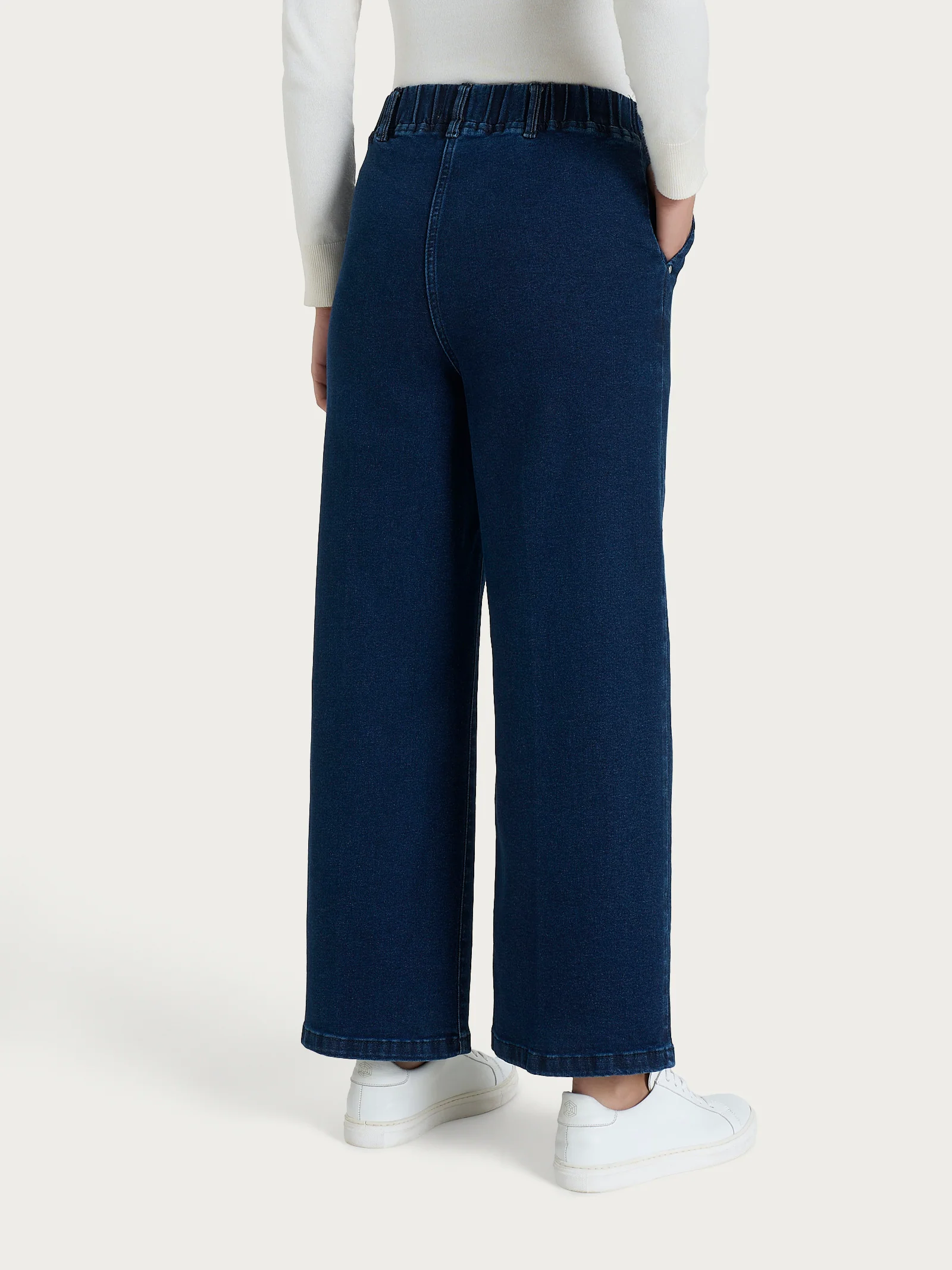 Jeans alla caviglia con tasche in Super Denim - Persia - Image 4
