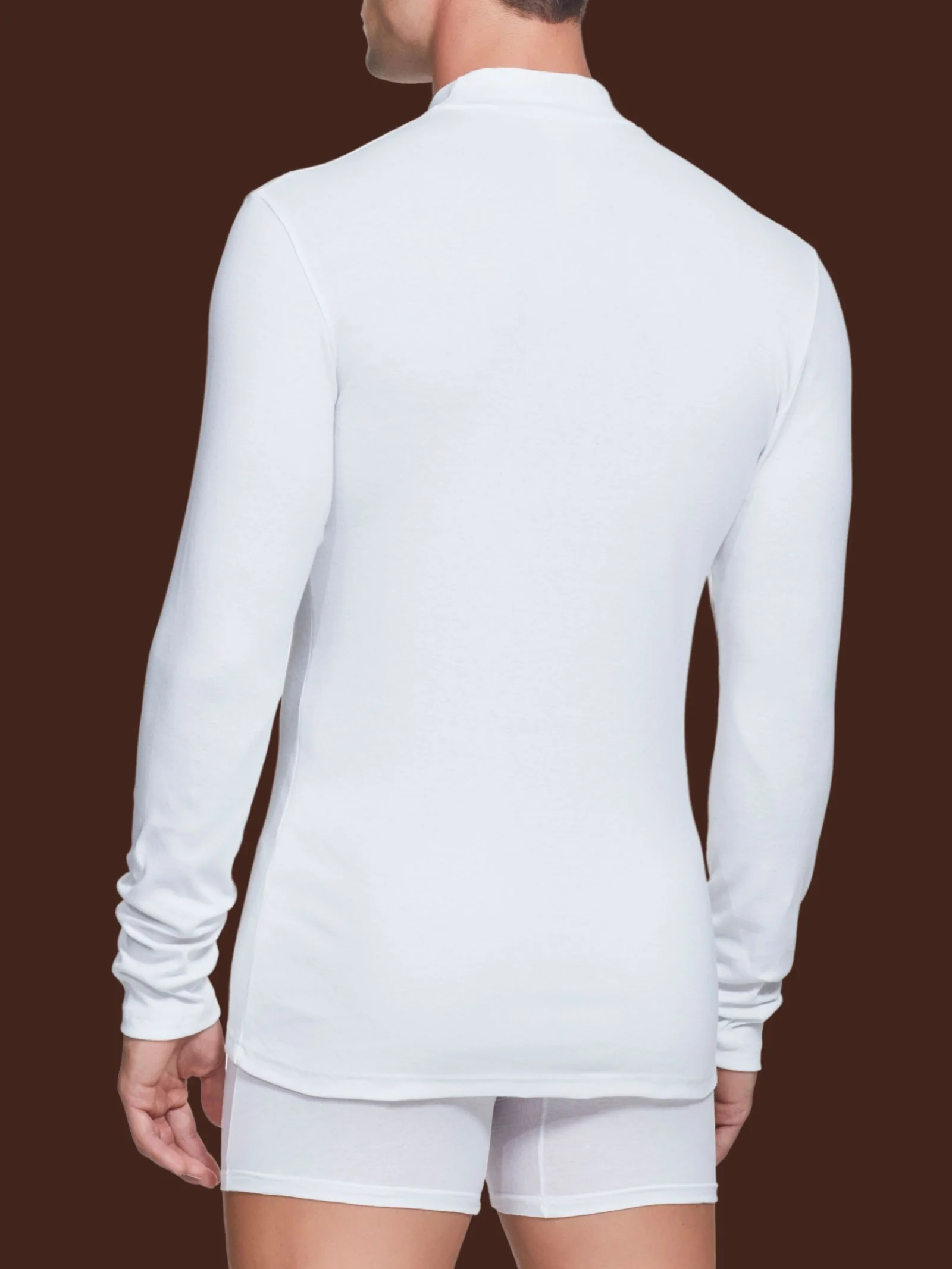 Lupetto in caldo cotone - Bianco - Image 3