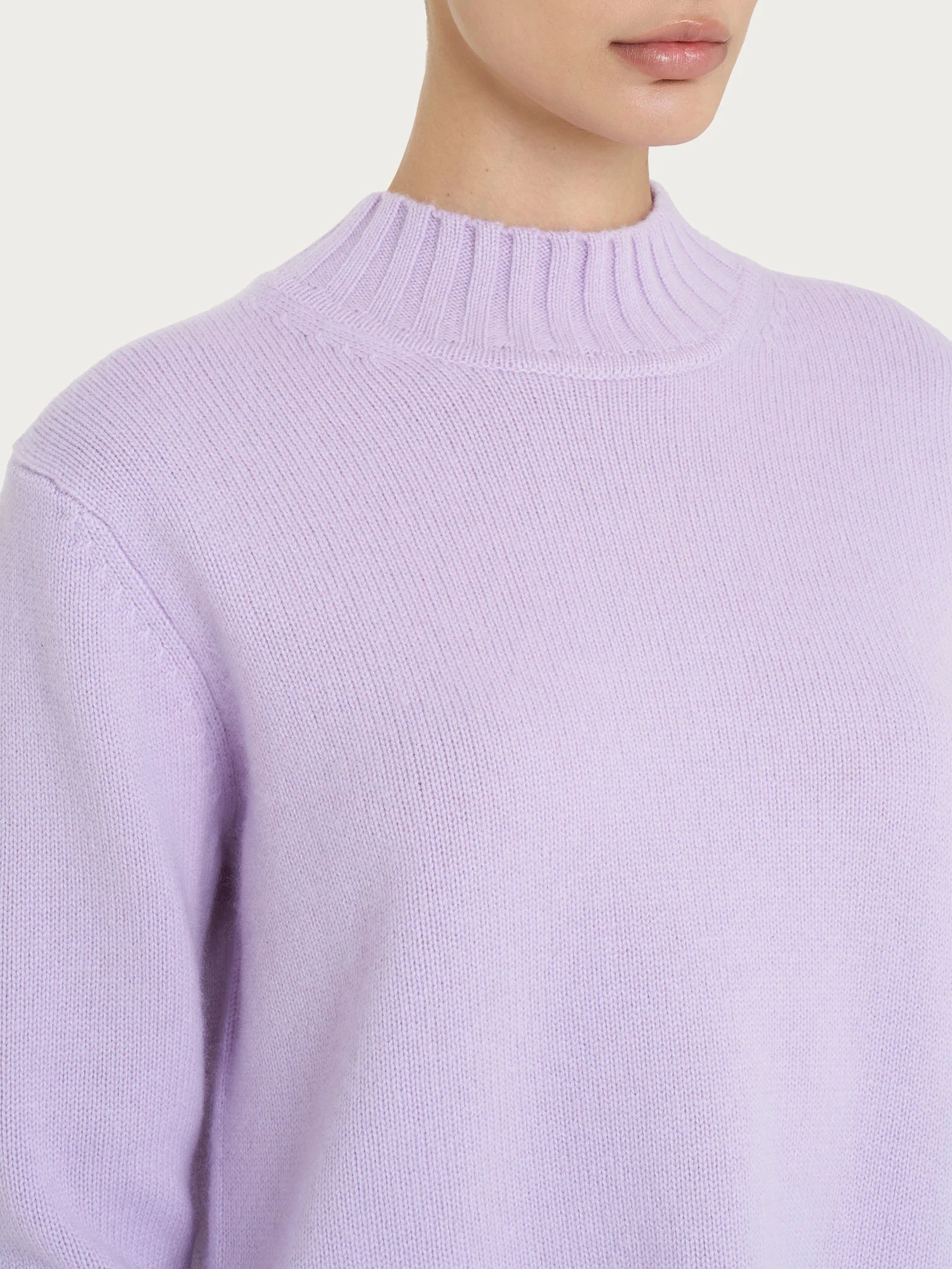 Lupetto in cashmerino - Orchid Petal - Image 3