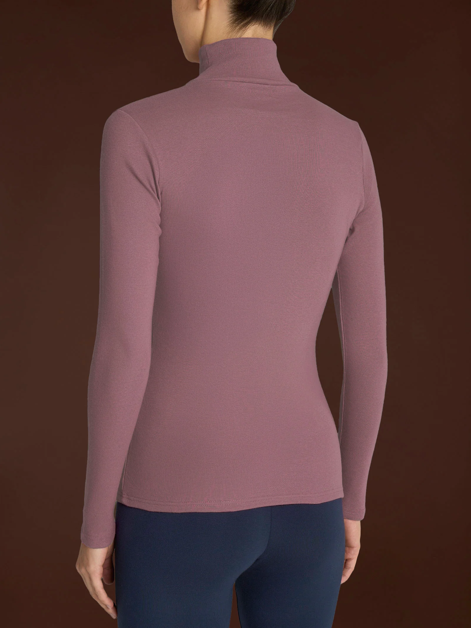 Lupetto in Thermo Cotton - Lilas - Image 2