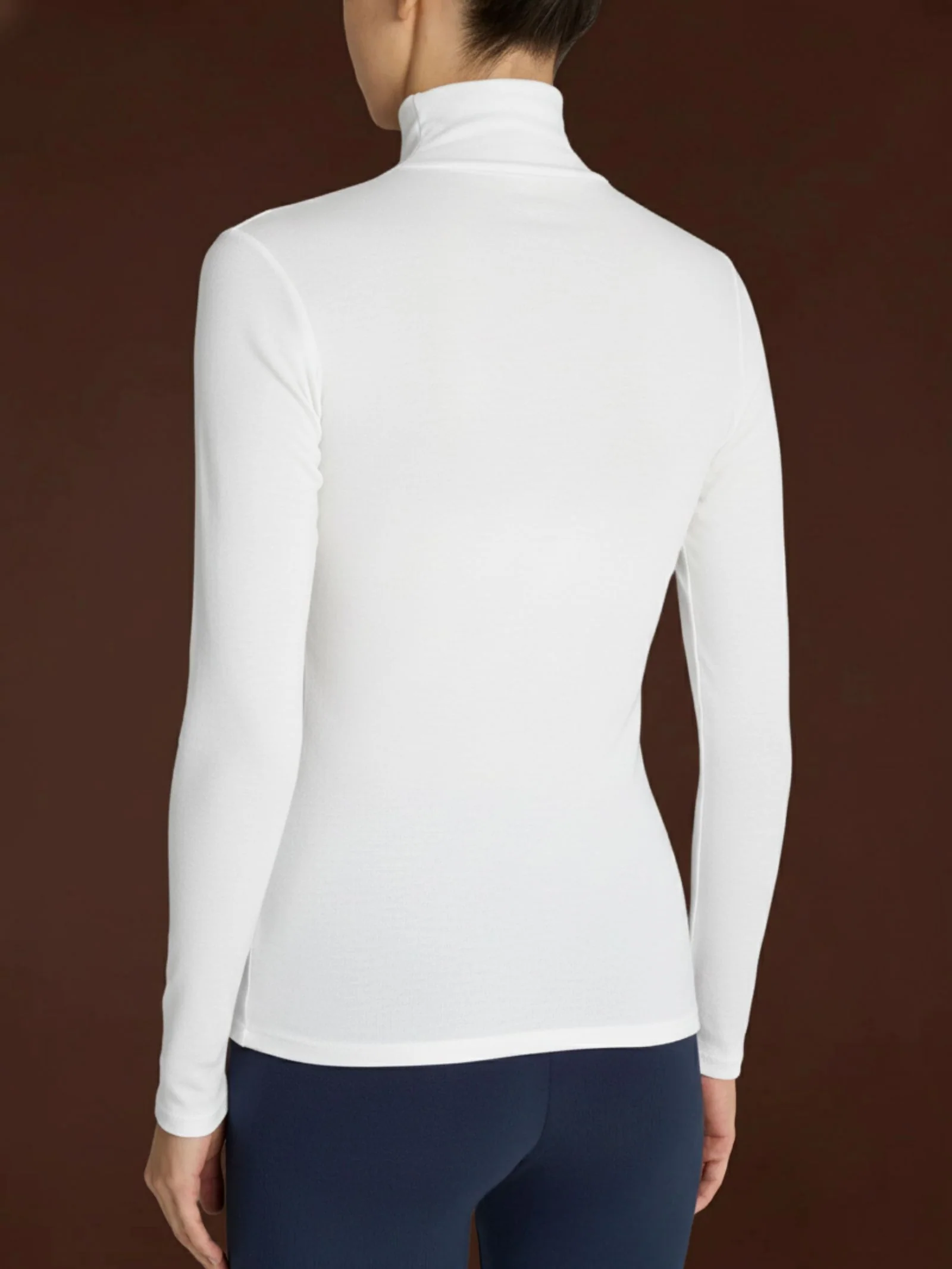 Lupetto in Thermo Cotton - Milky Blue - Image 3