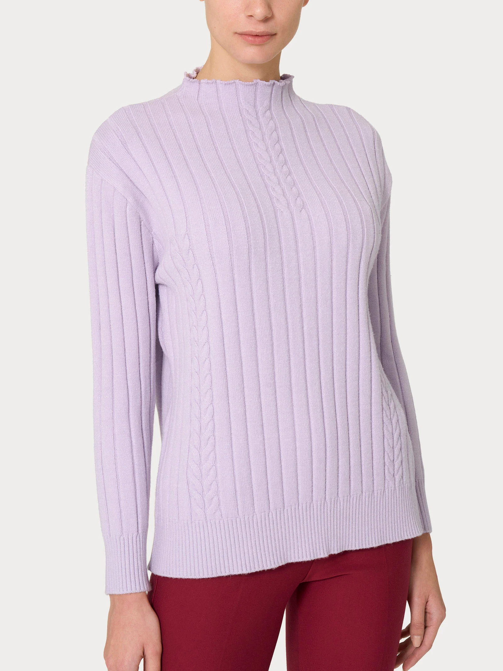 Lupetto Knit Rib in Super Soft - Orchid Petal