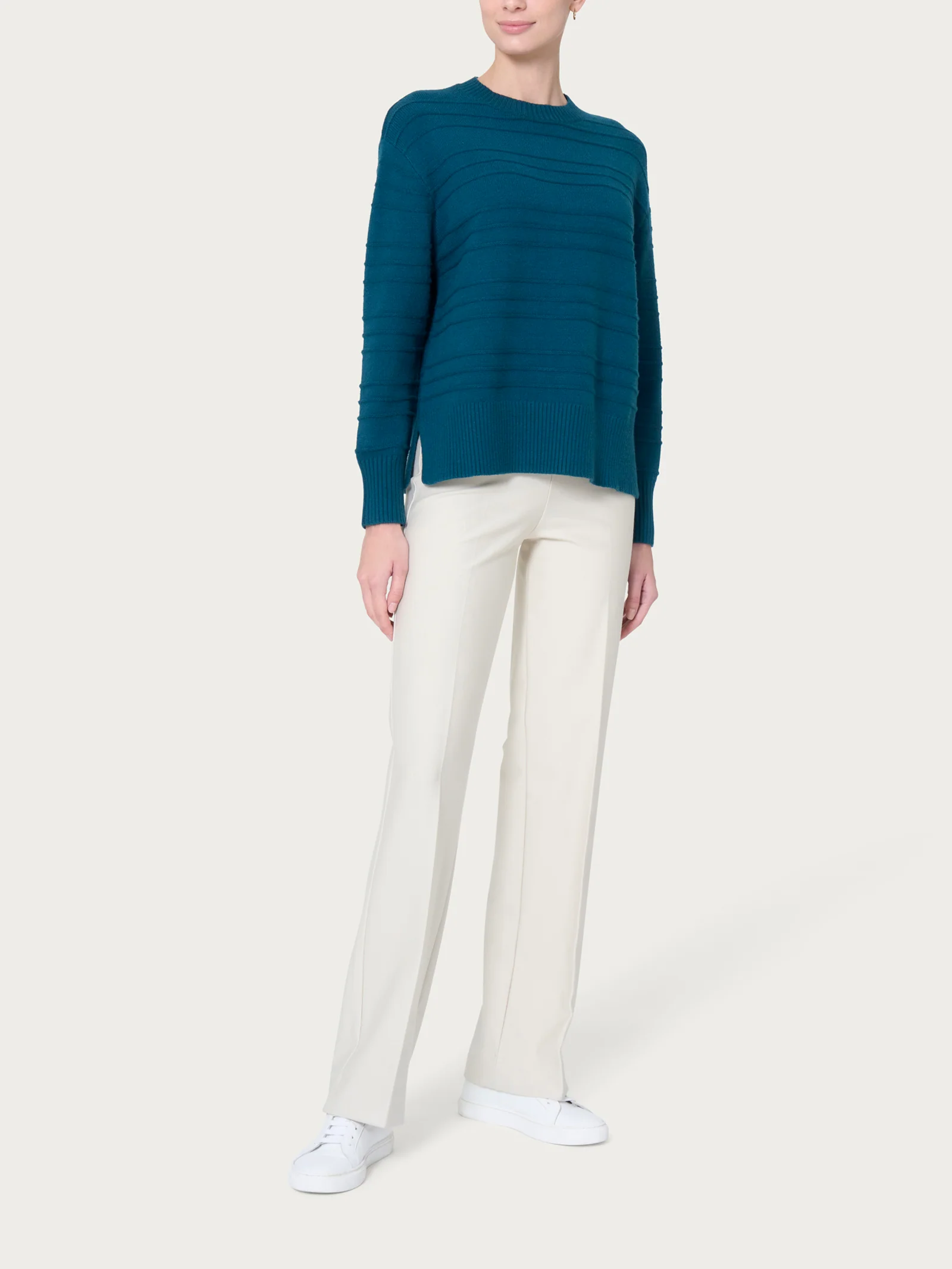 Maglia girocollo in Super Soft - Cayenne - Image 3