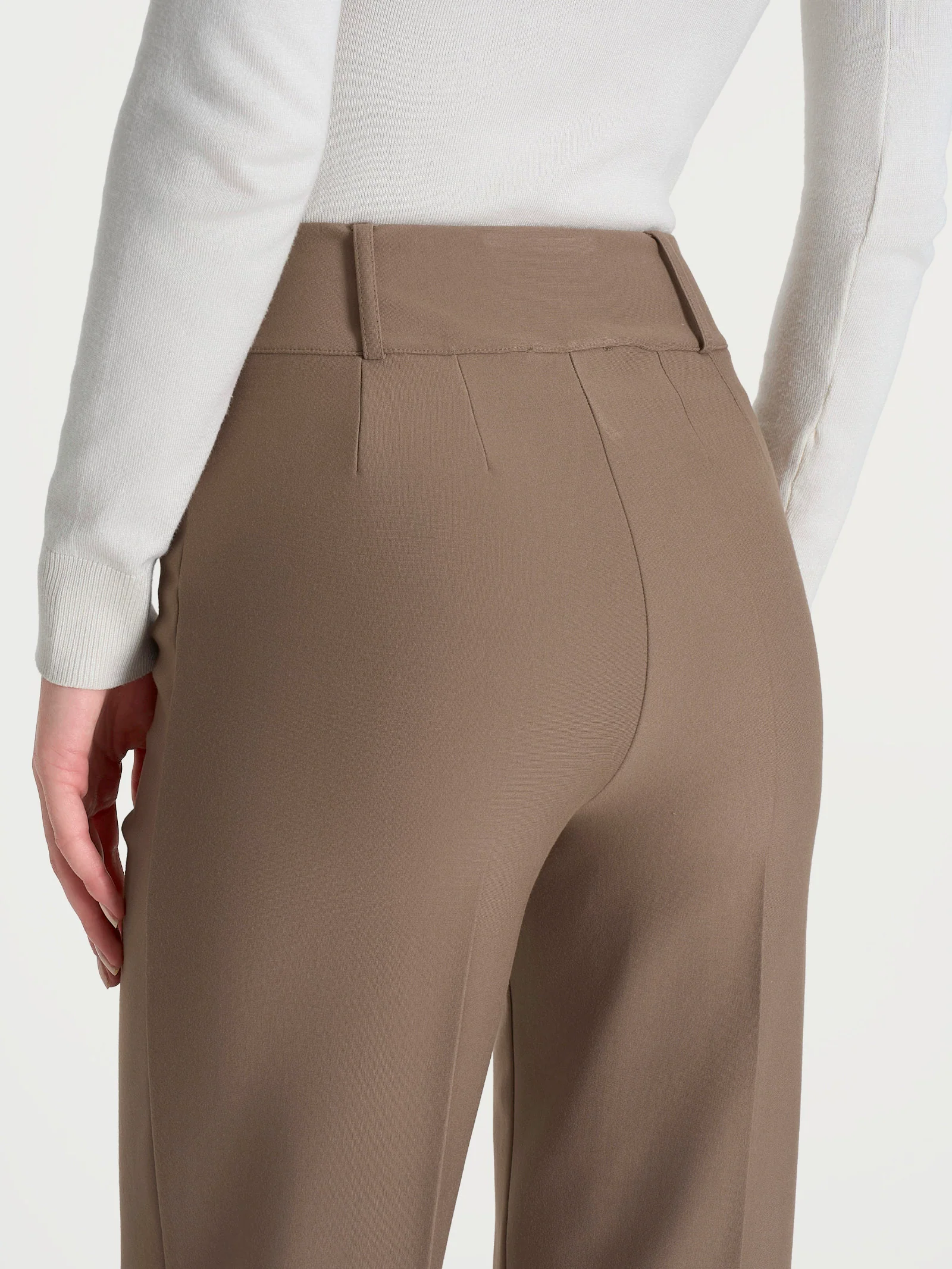 Pantalone a carota in Compact - Pine Bark - Image 3