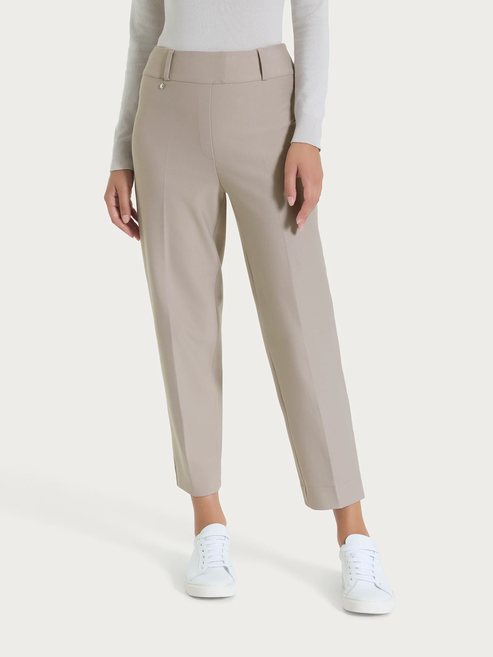 Pantalone a carota in Compact  - String