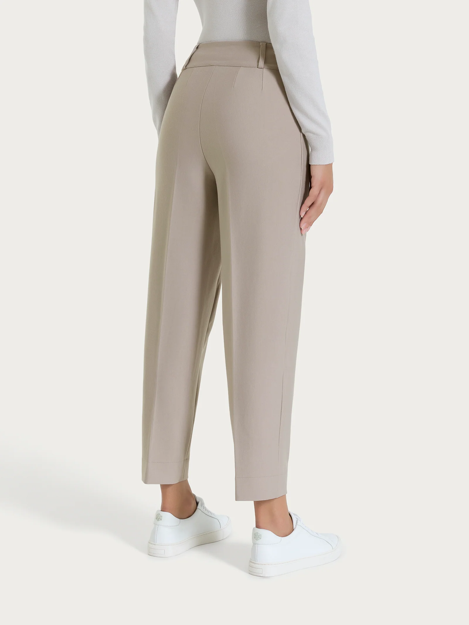 Pantalone a carota in Compact  - String - Image 2