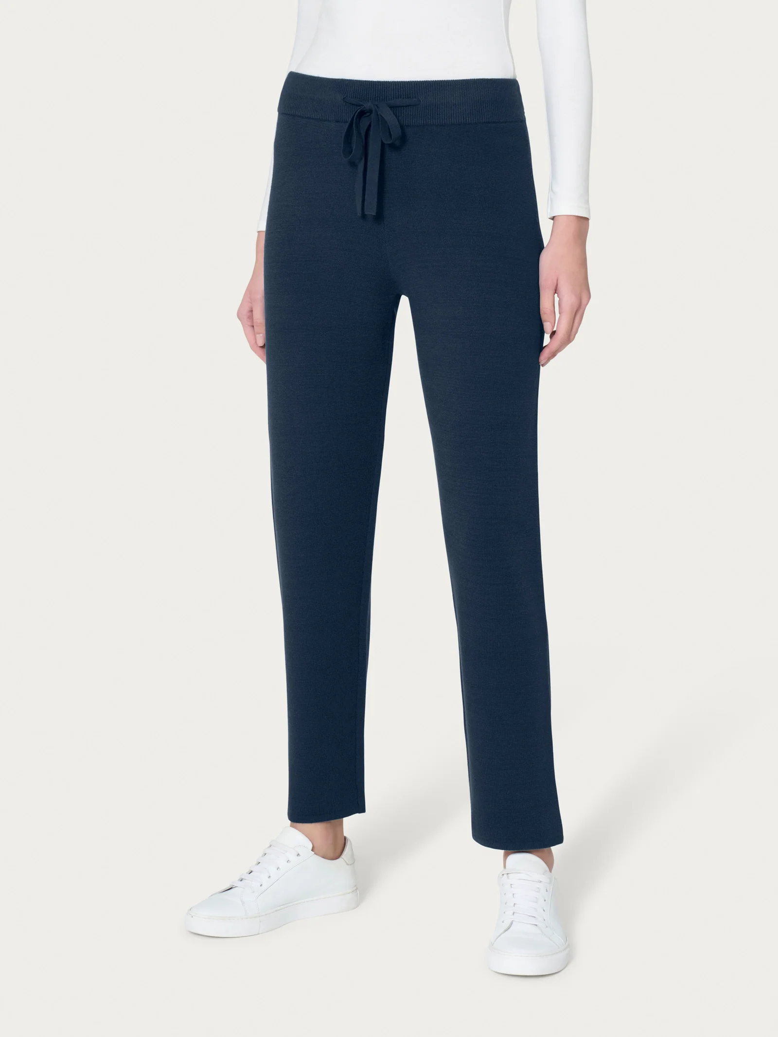Pantalone a sigaretta in Super Soft - Bleu