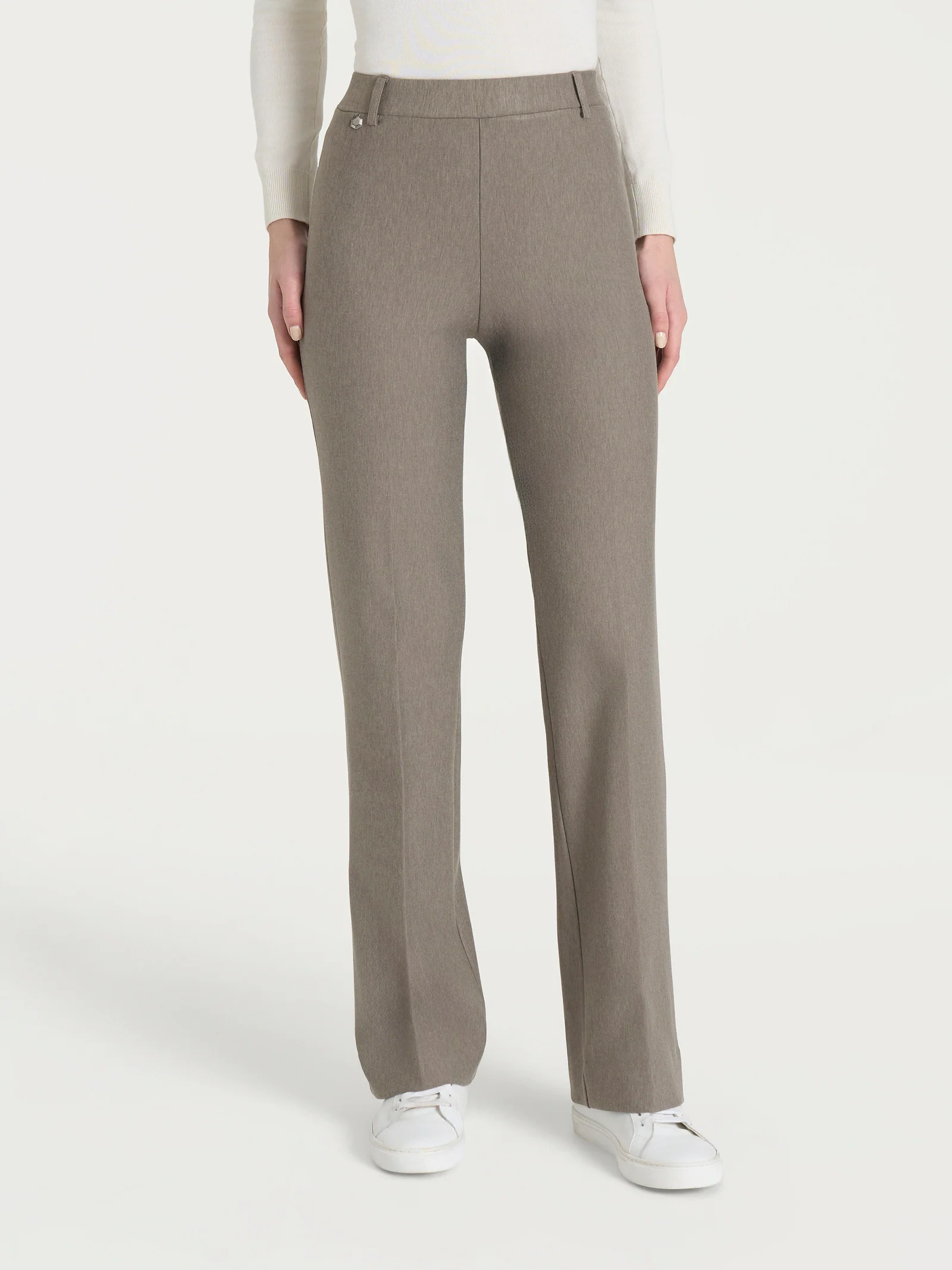 Pantalone ampio in Compact - Glace' Mel.
